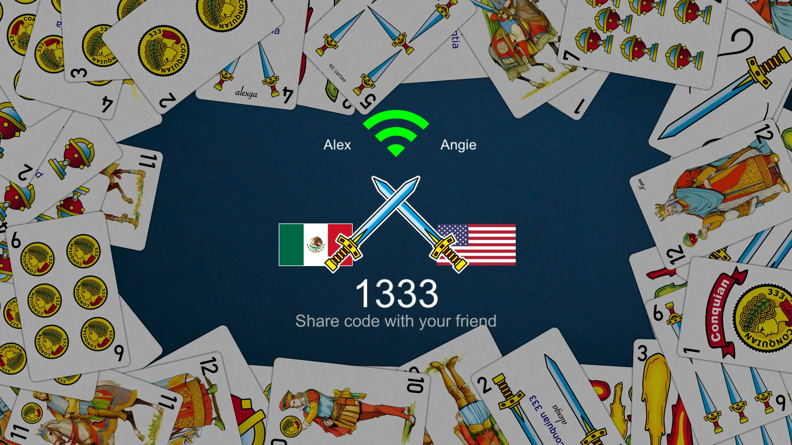Conquian 333+ 截图 3