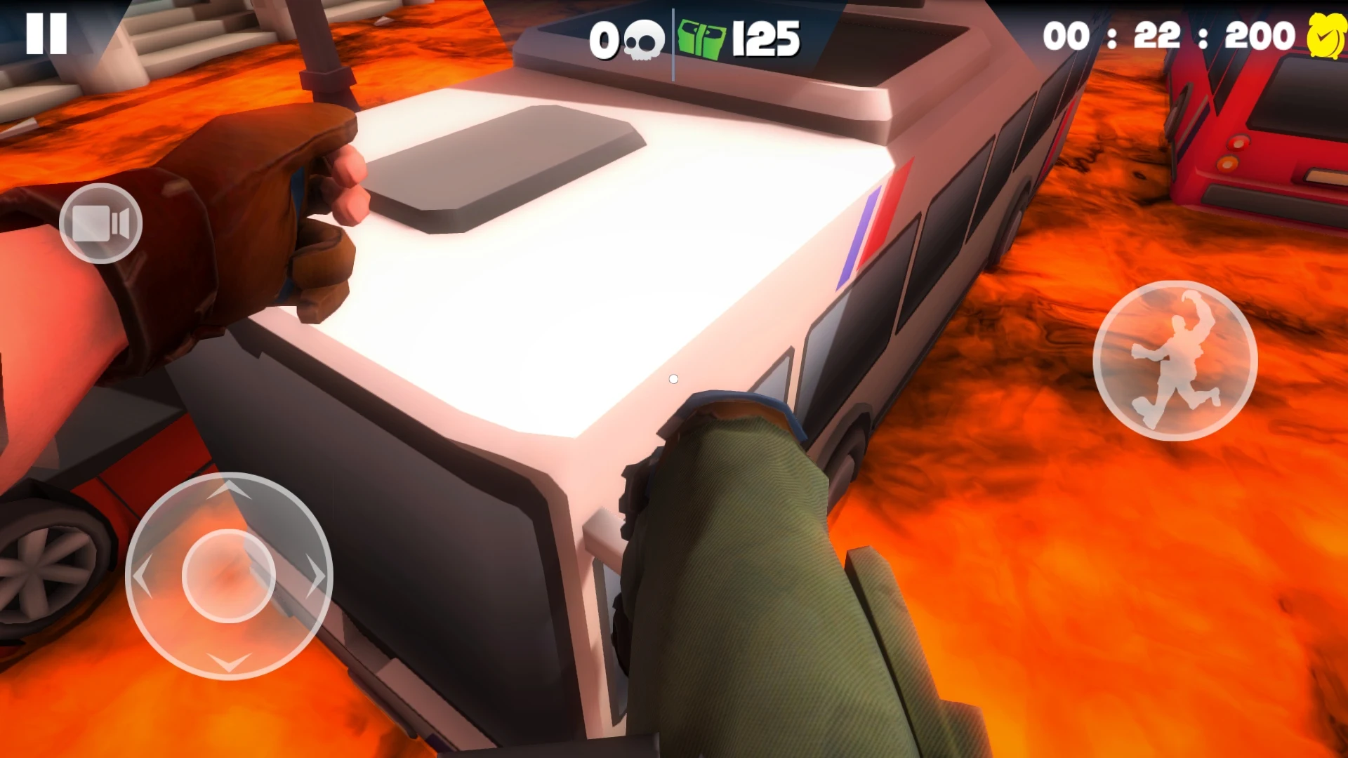 Hot Lava Floor: Parkour Run 截图 2