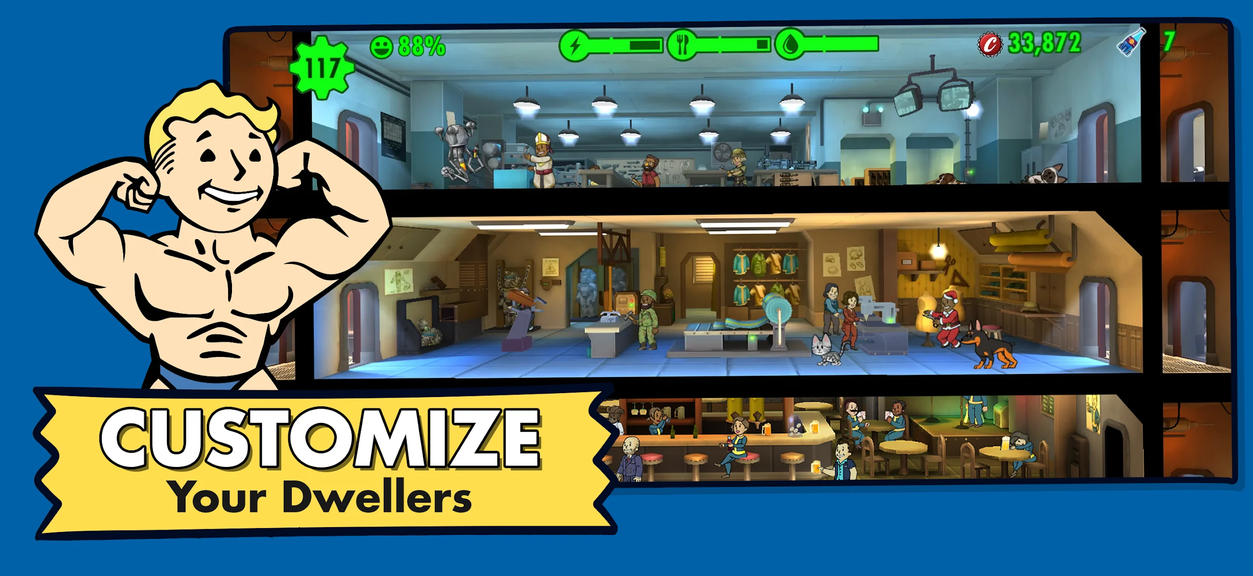Fallout Shelter 截图 4