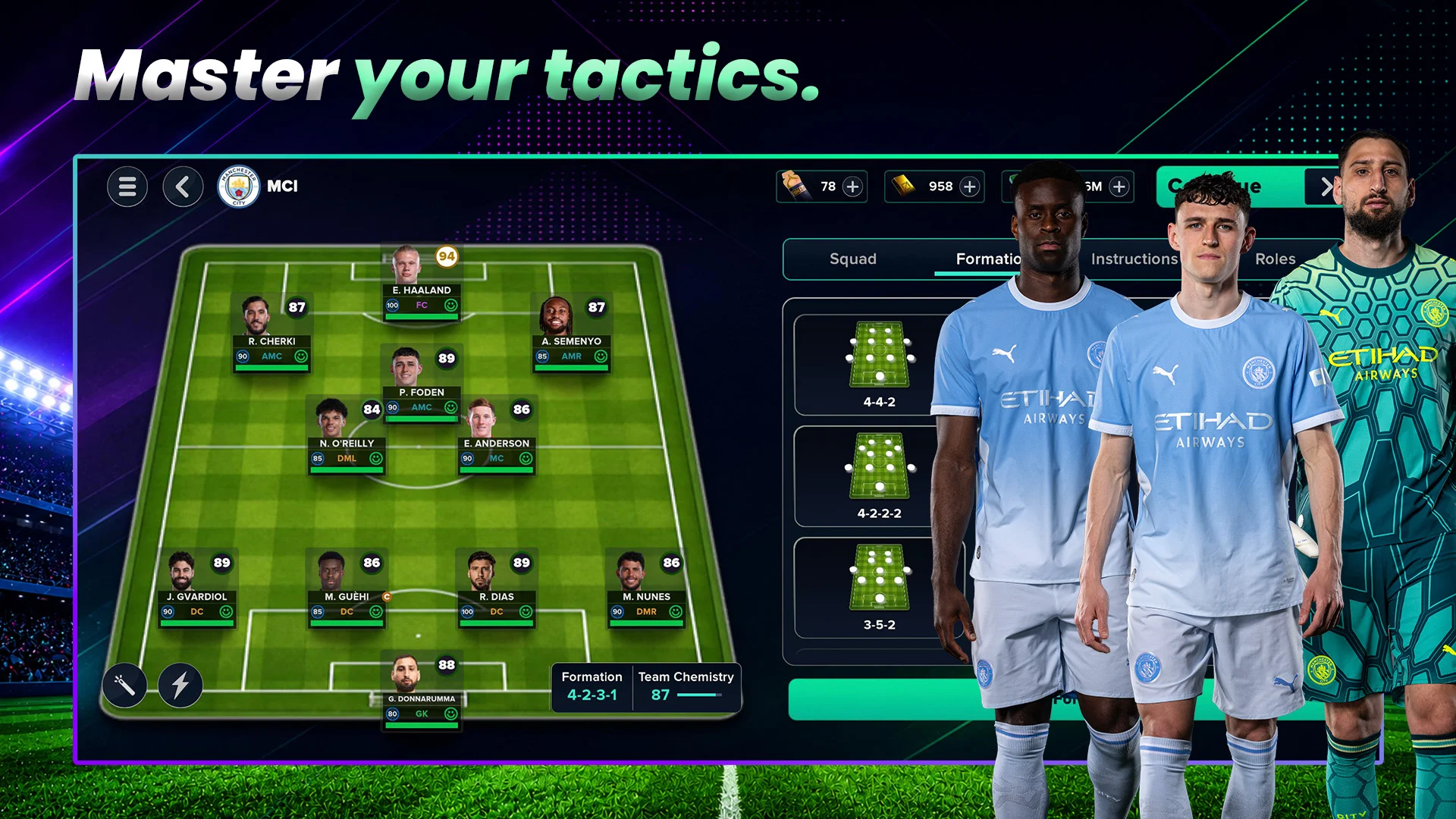 Soccer Manager 2026 - Football 截图 3
