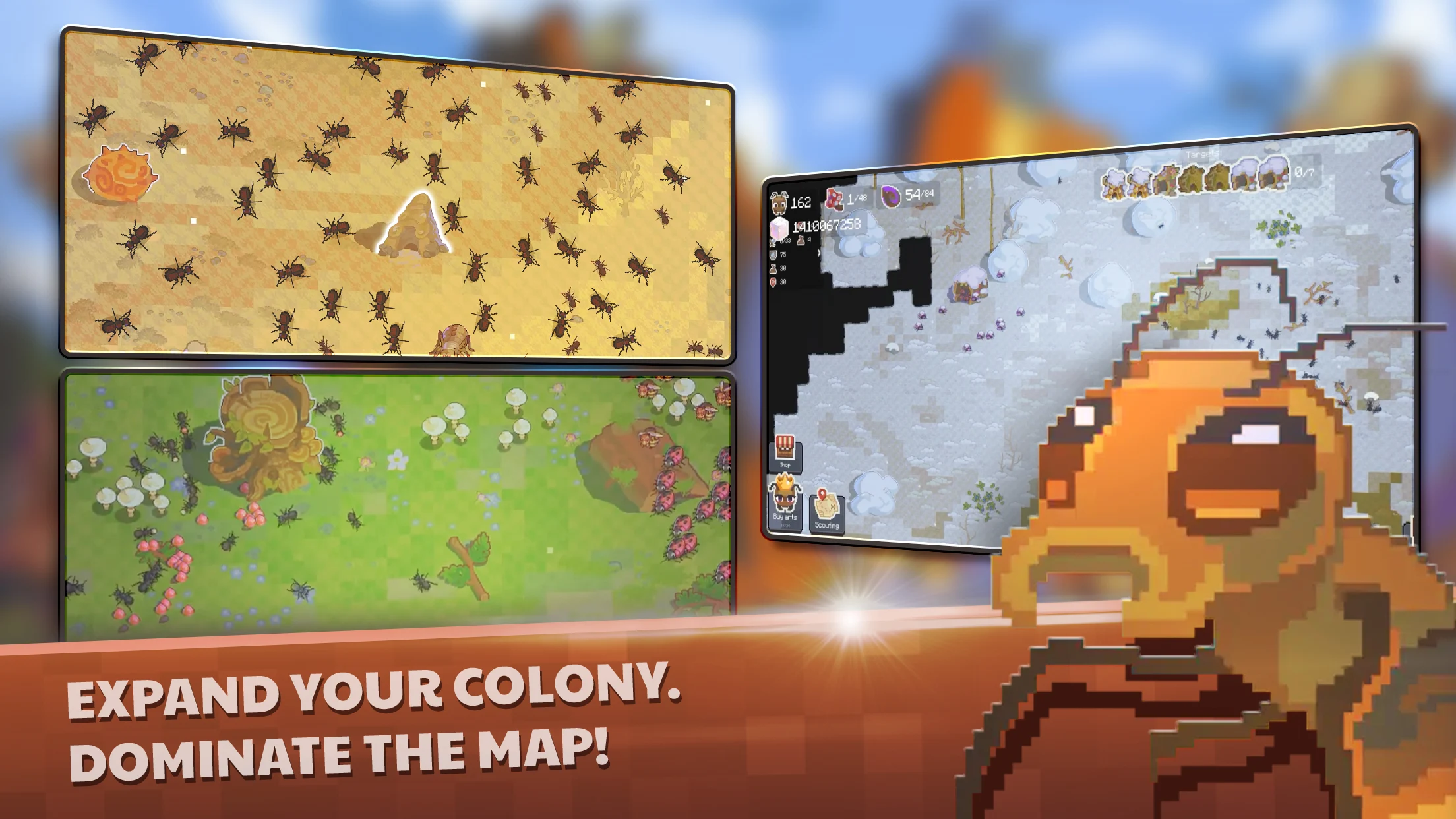 Ant Colony: Wild Forest Game 截图 1