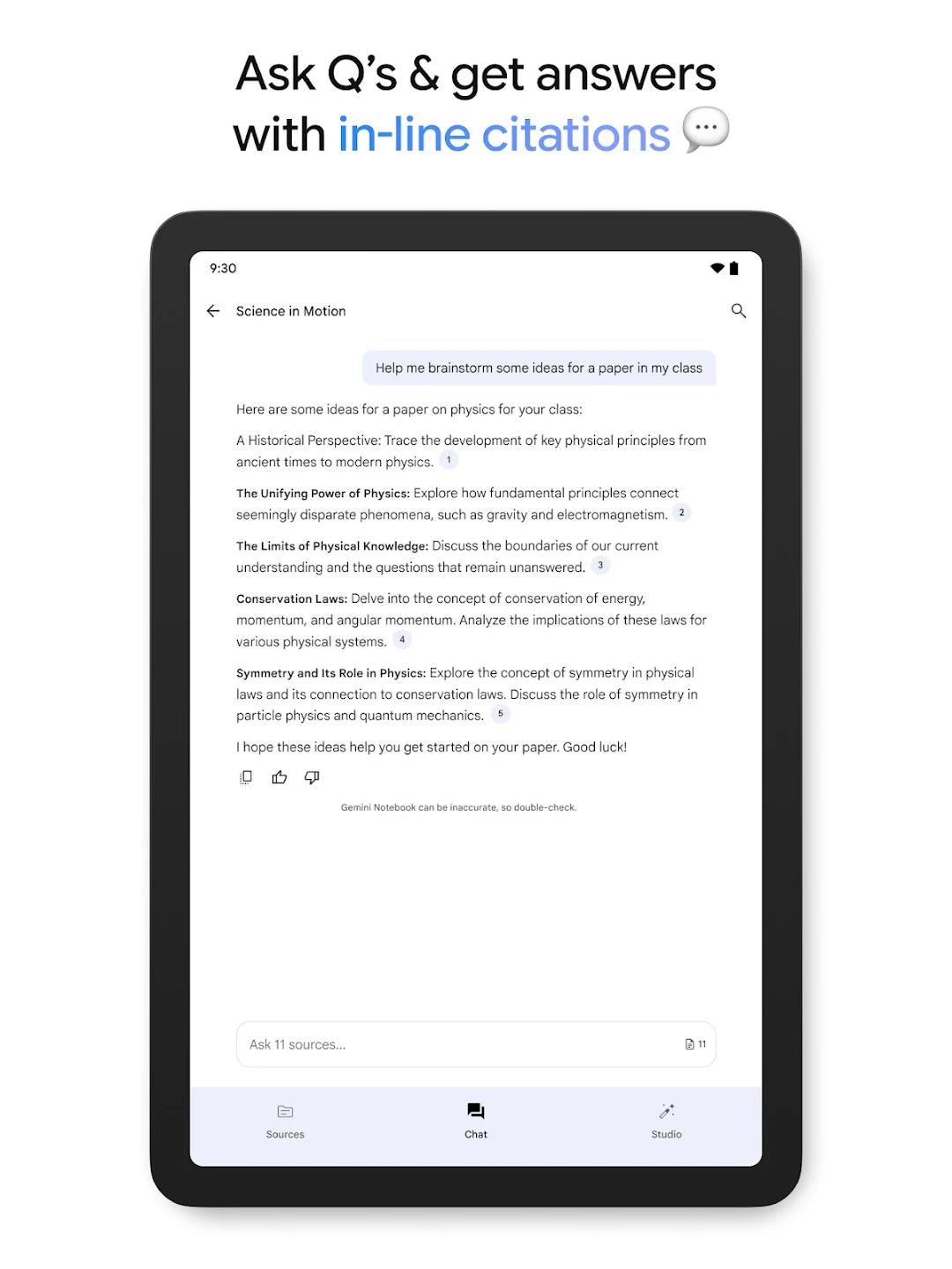 Google NotebookLM 截图 11