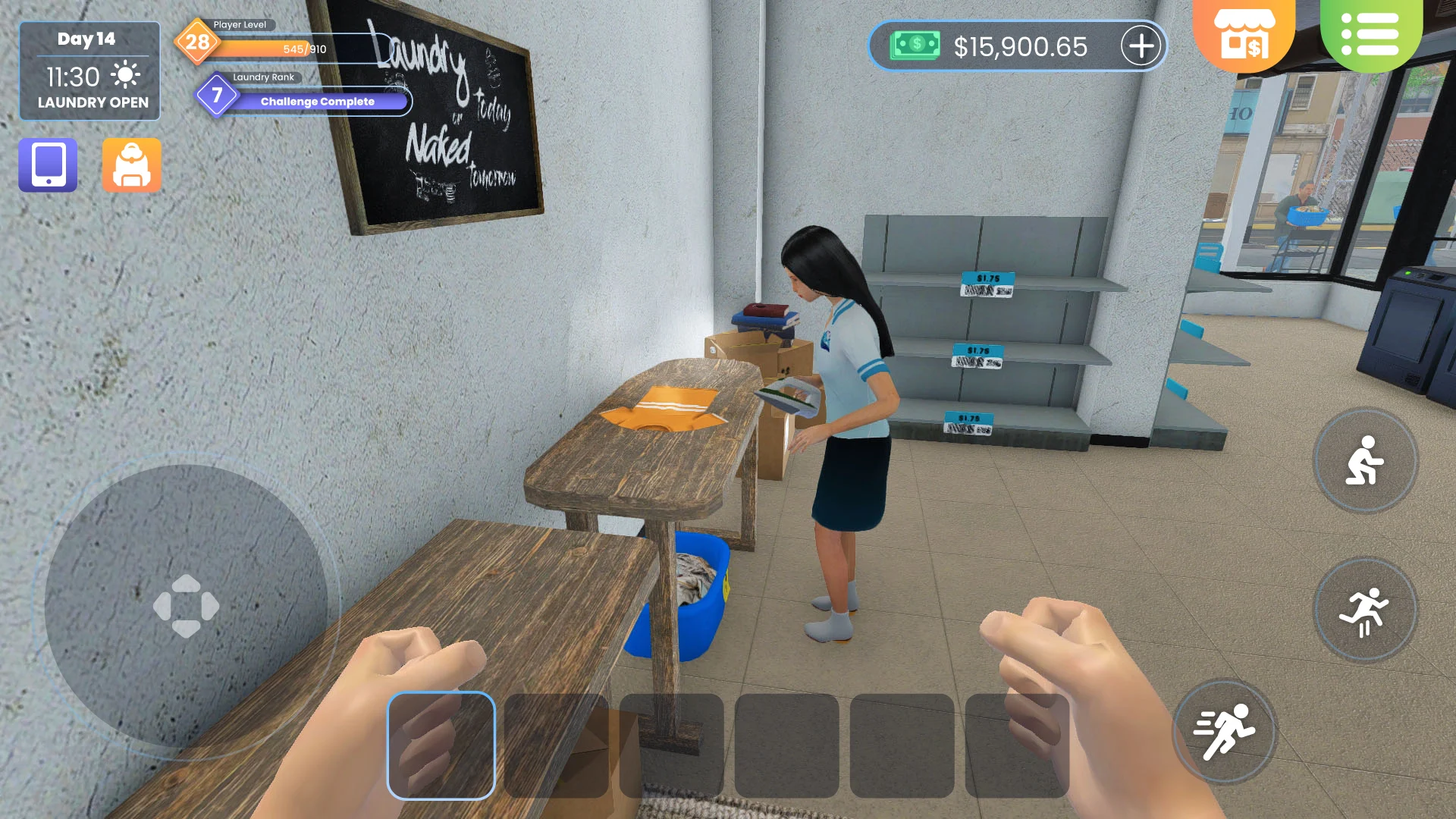 Laundry Store Simulator 截图 3