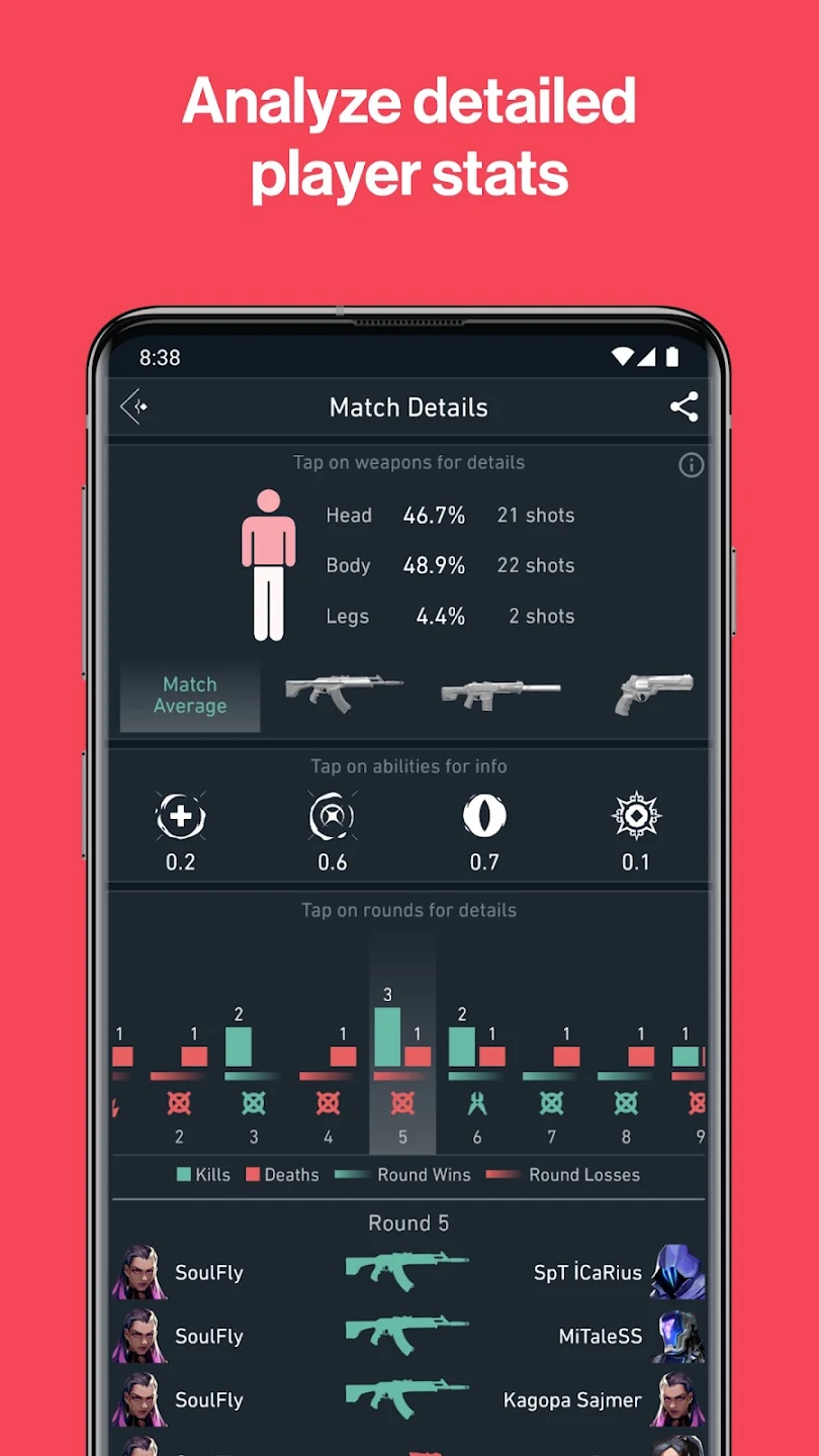 Spike Stats - Valorant Tracker 截图 11