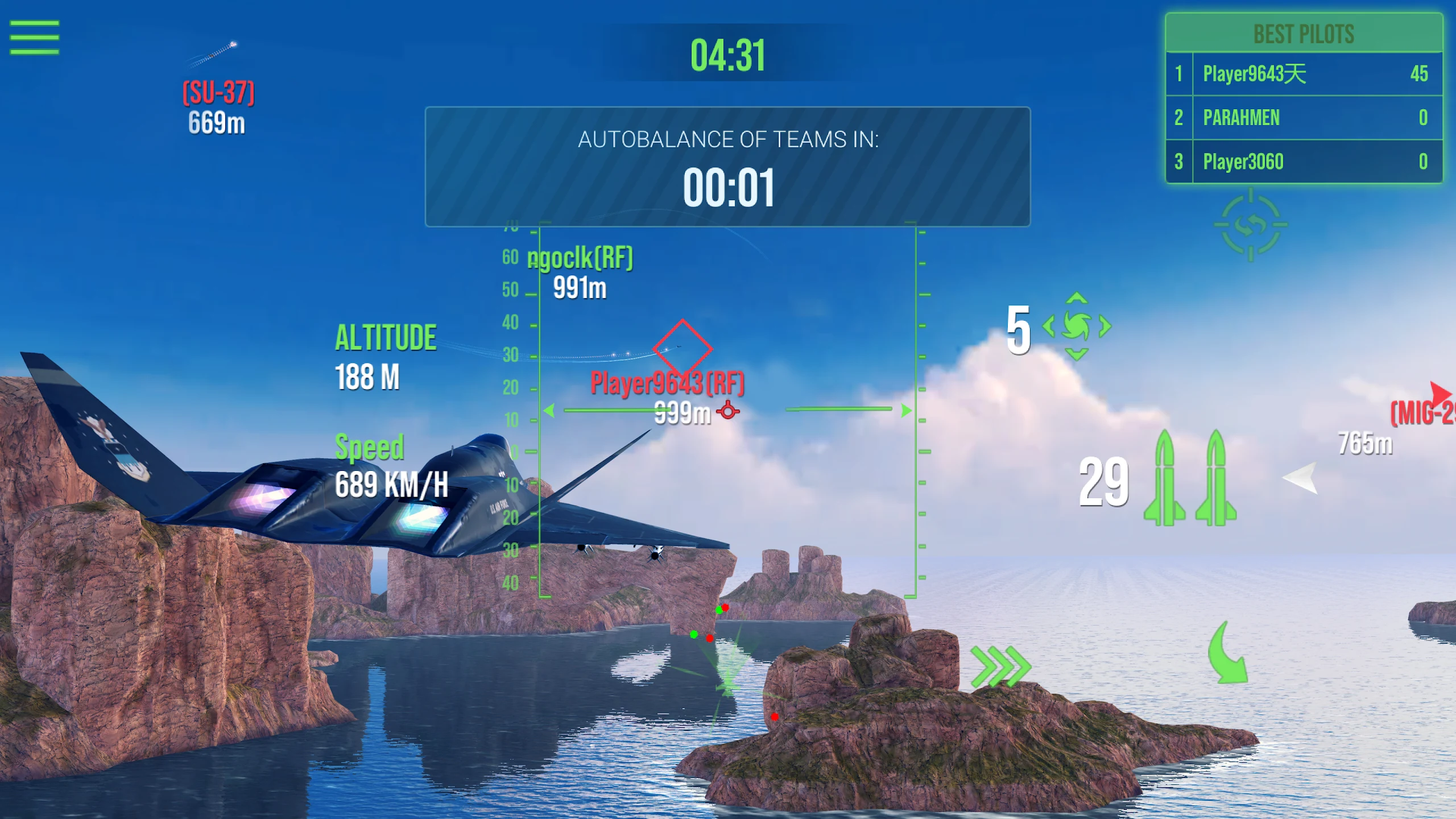 Modern Warplanes: PvP Warfare 截图 6