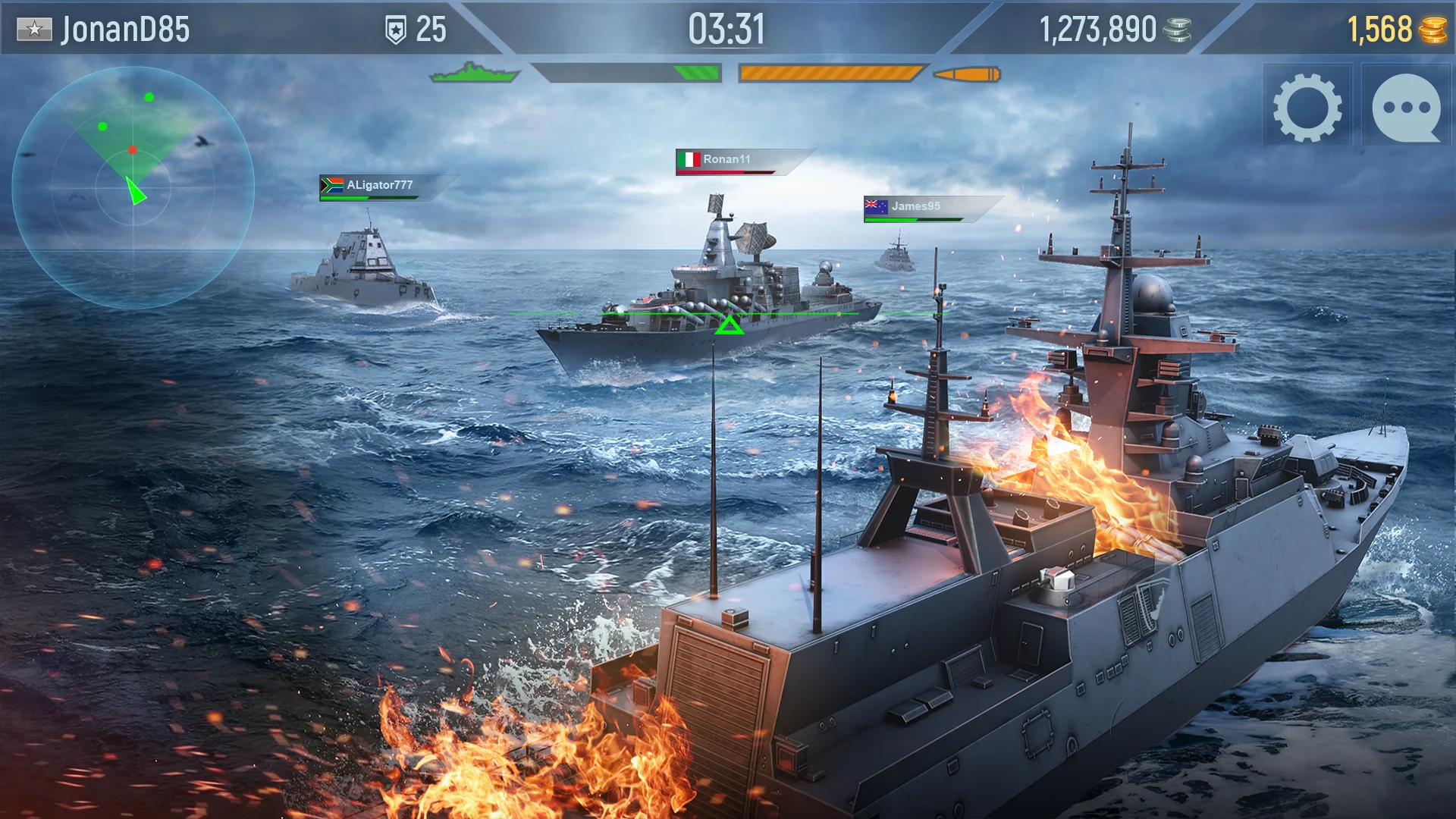 Naval Armada: 现代战舰 截图 7