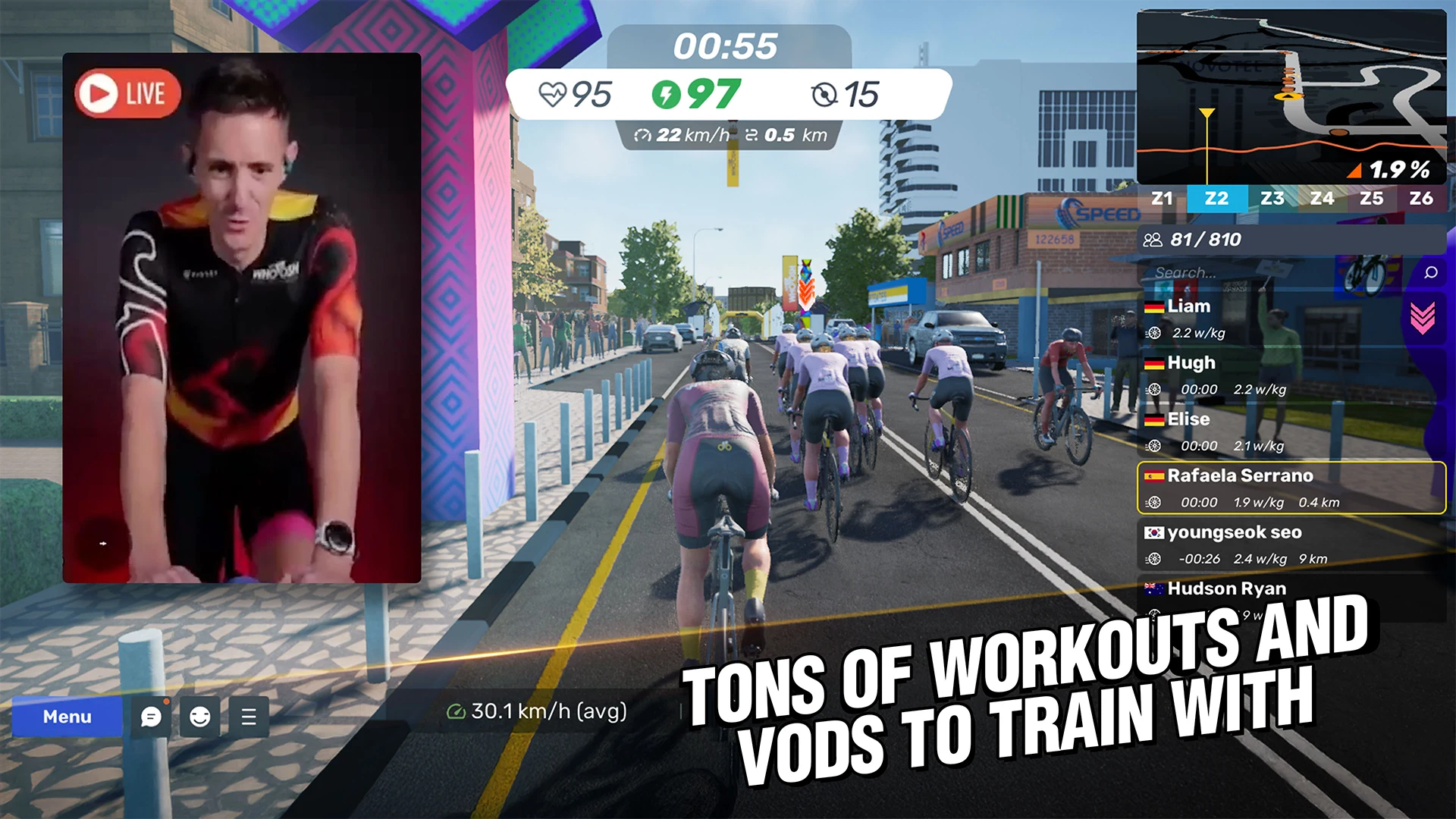 MyWhoosh: Indoor Cycling App 截图 2