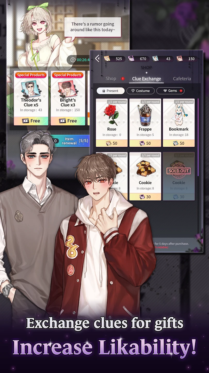 Touch to Fate : Occult Romance 截图 8