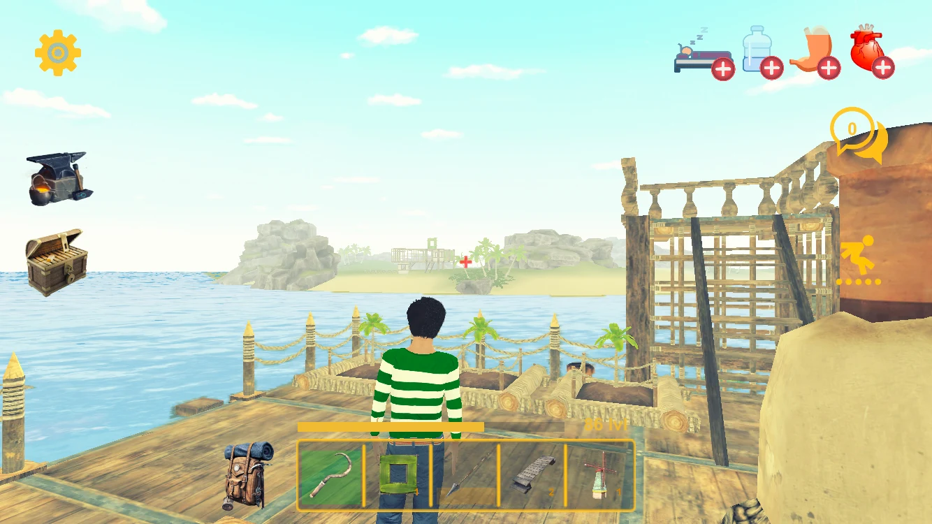 Sunkenland: Ocean Survival 截图 2