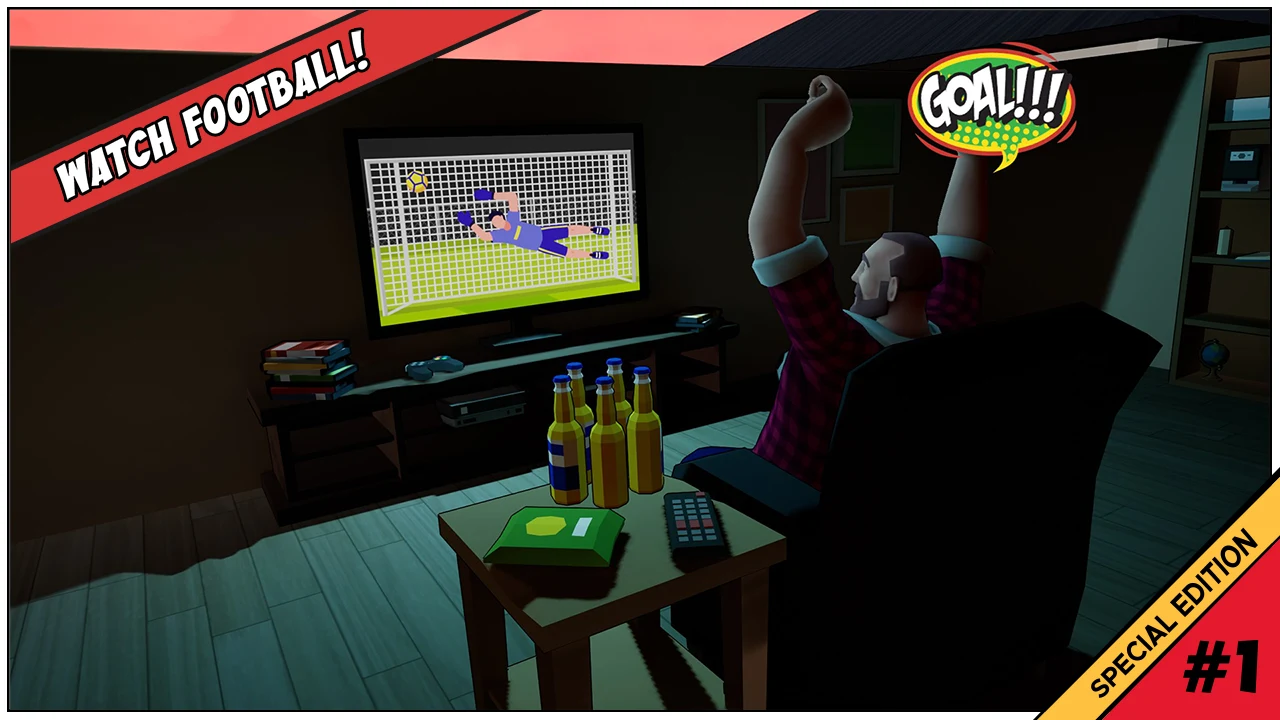 Angry Dad: Arcade Simulator 截图 1