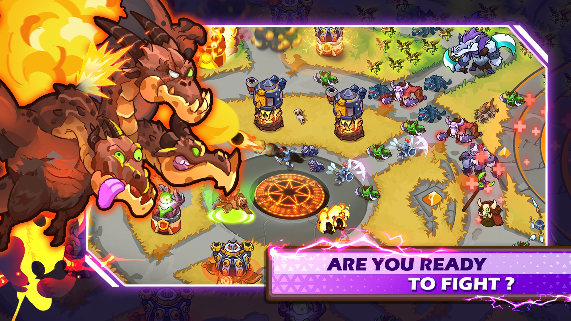 King of Defense 2: Epic TD 截图 1