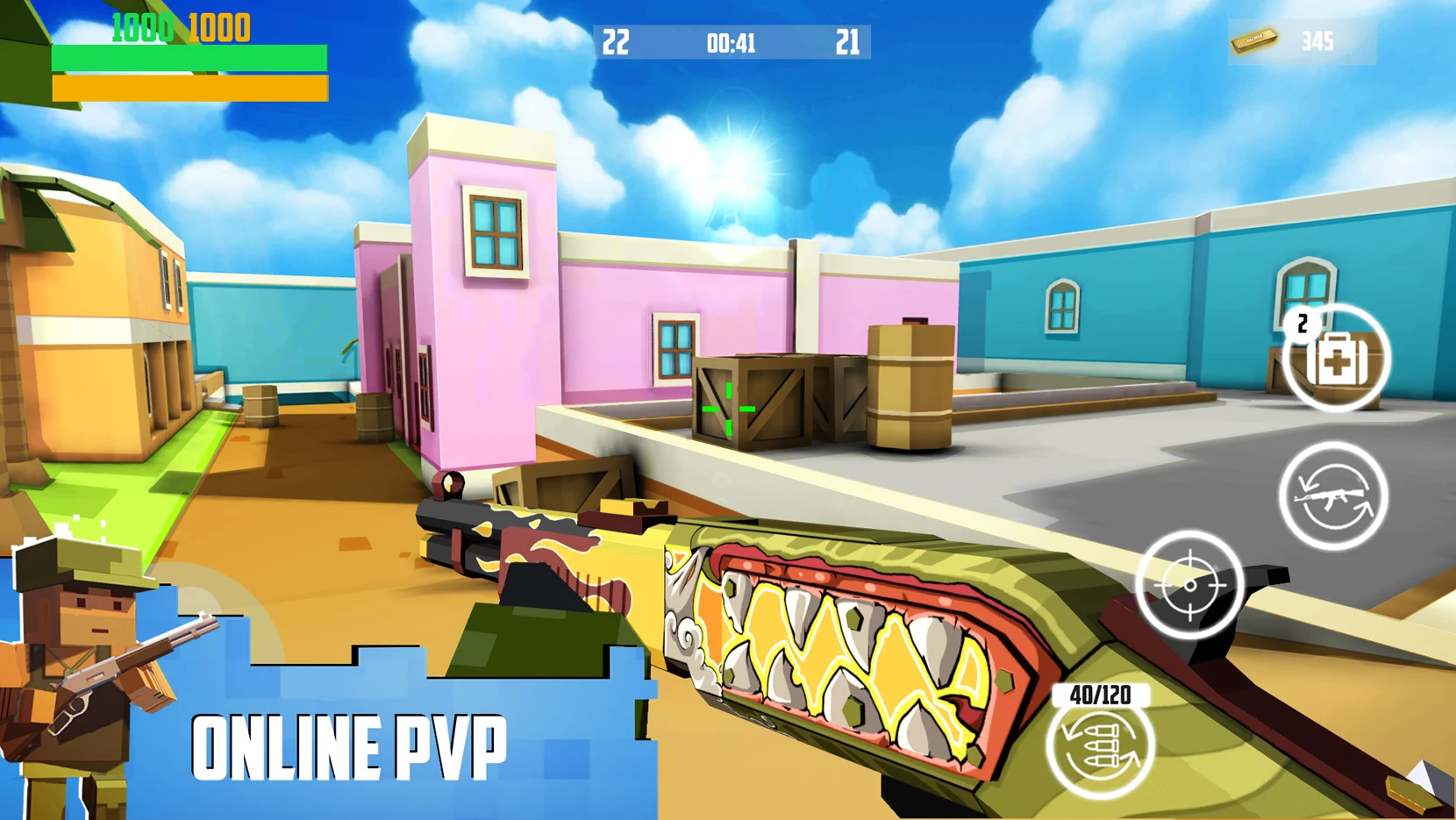 Block Gun 3D: FPS Shooter PvP 截图 5