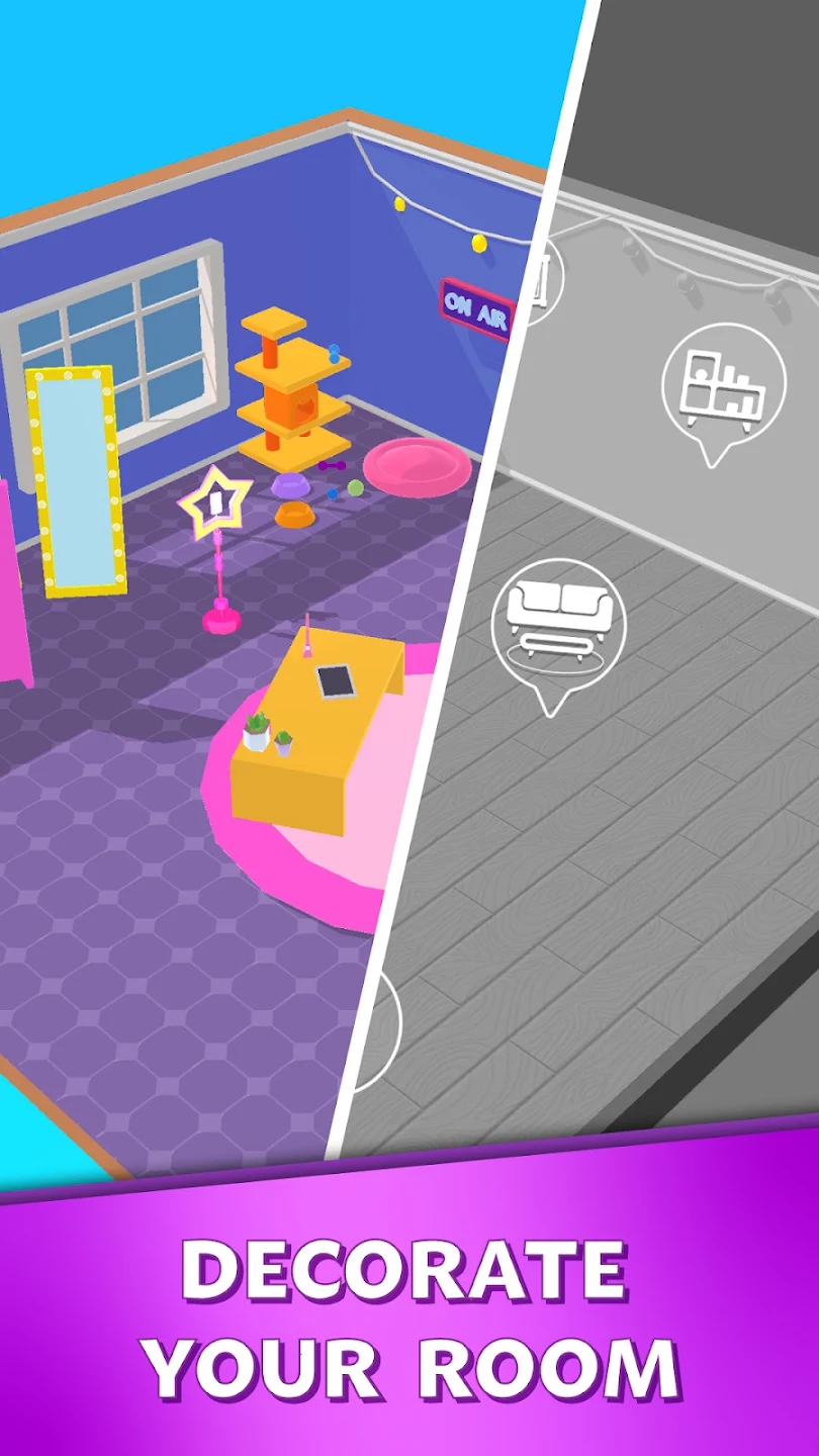 Streamer Rush: Dress & Impress 截图 2