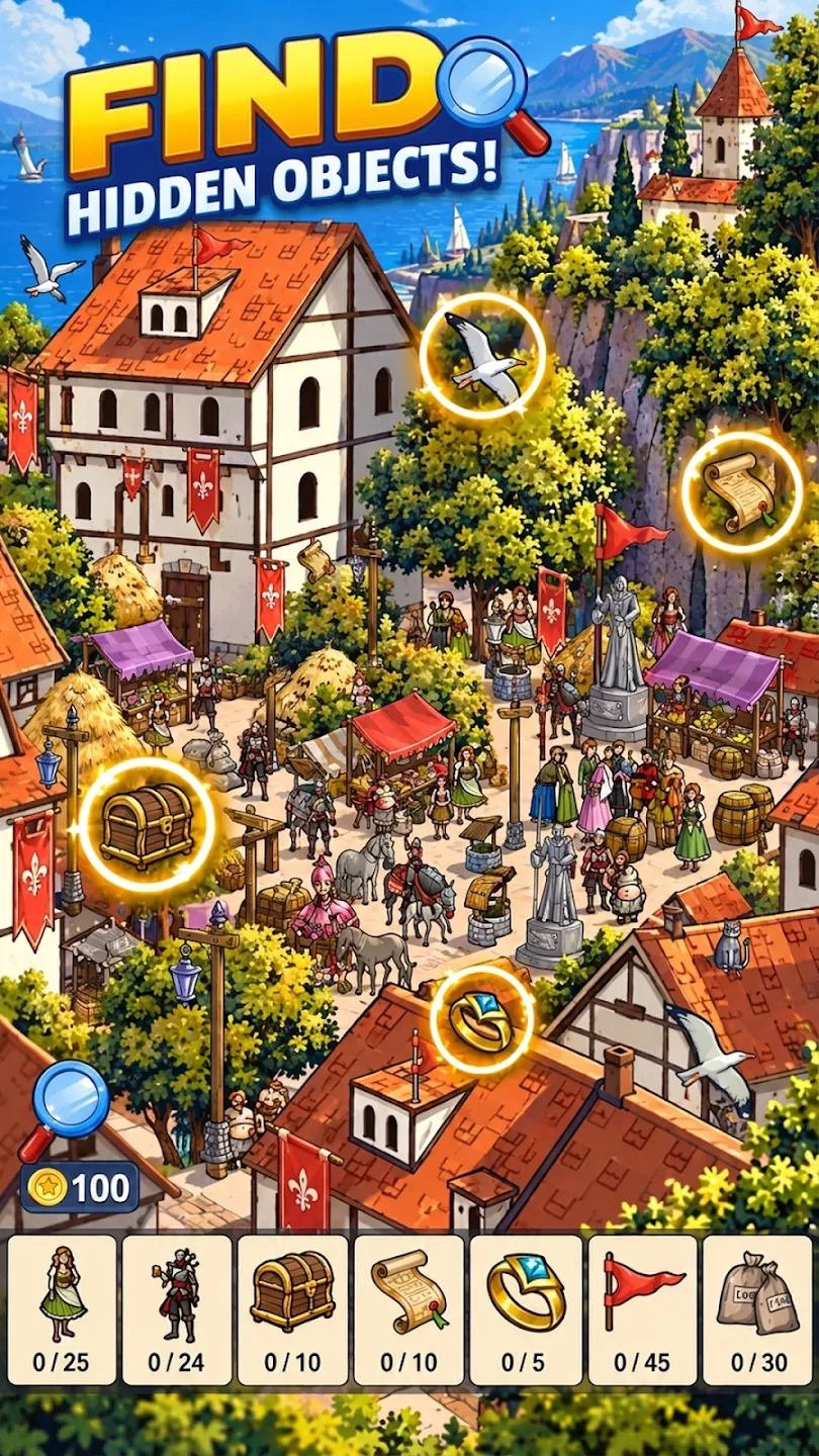 Lost Stories: Hidden Object 截图 1