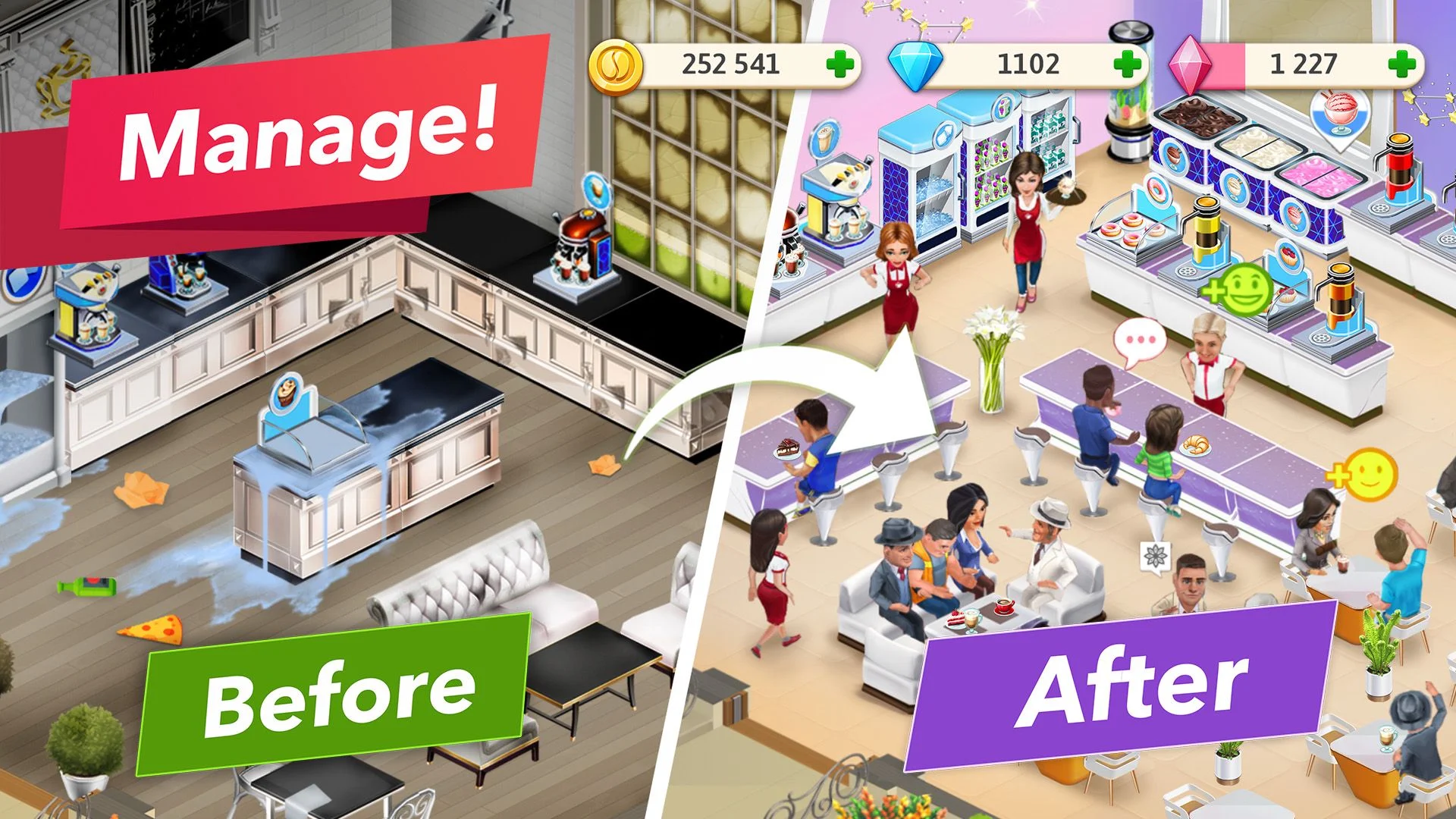 My Cafe — Restaurant Game 截图 8