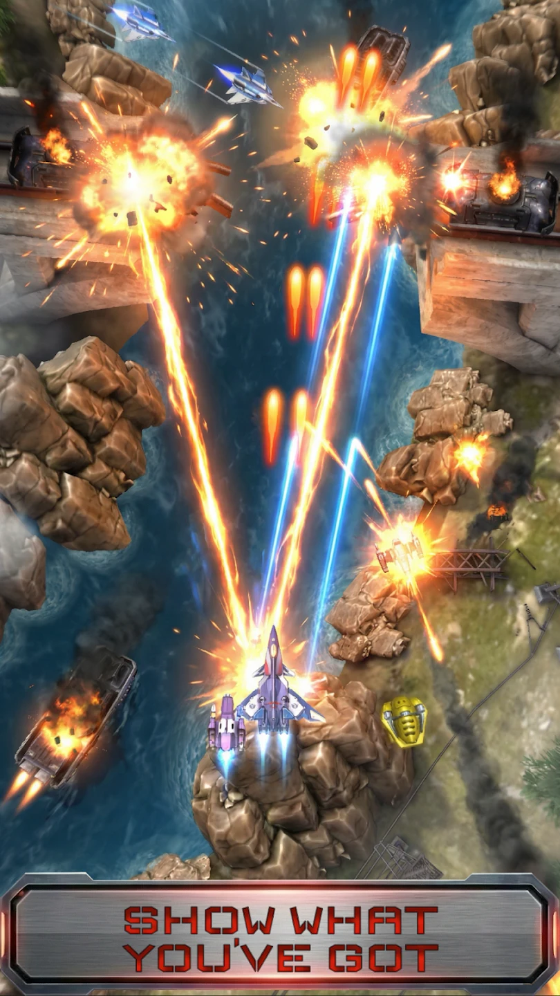 Red Hunt: Air combat shooting 截图 4