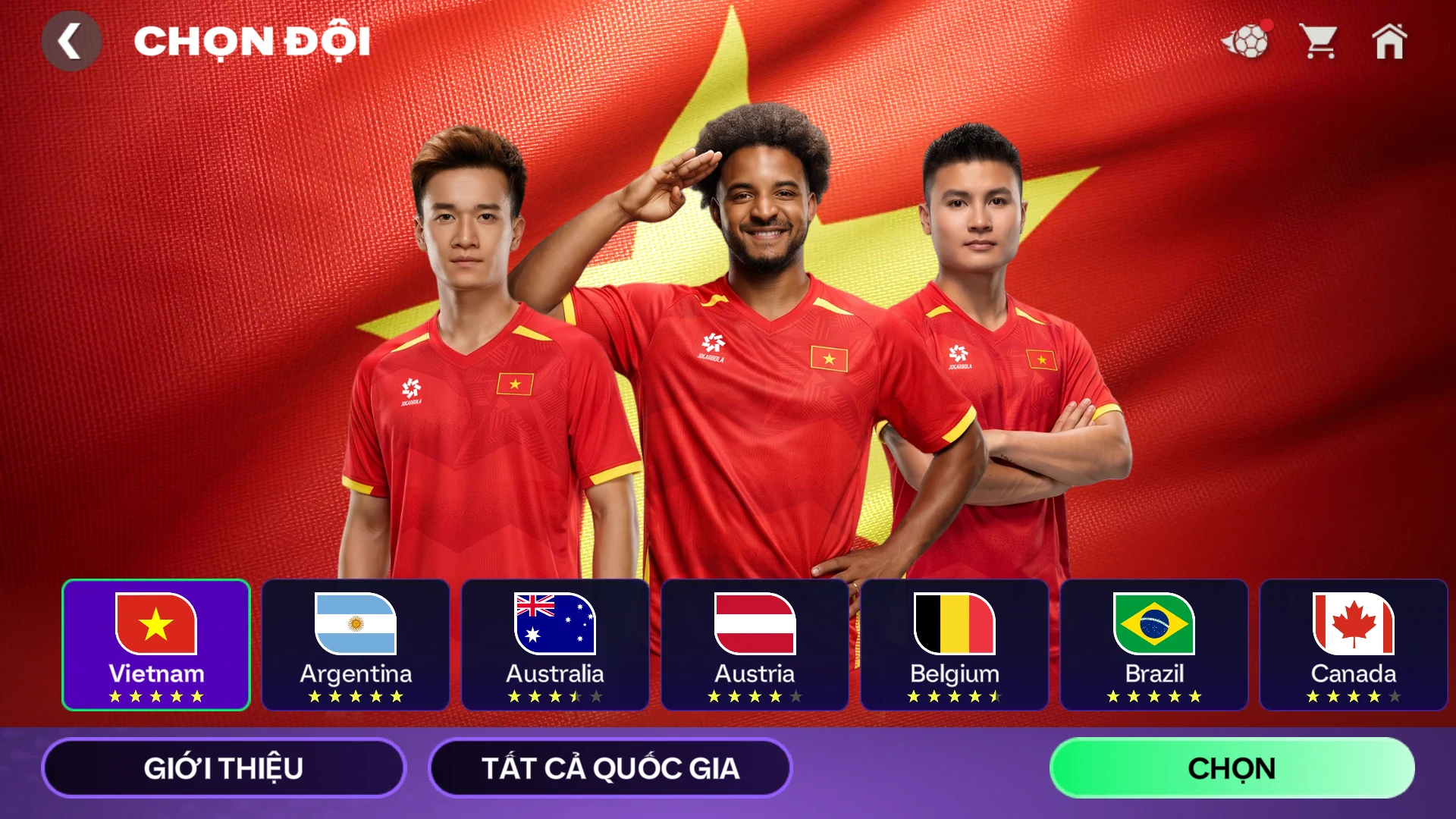 FC Mobile VN 截图 4