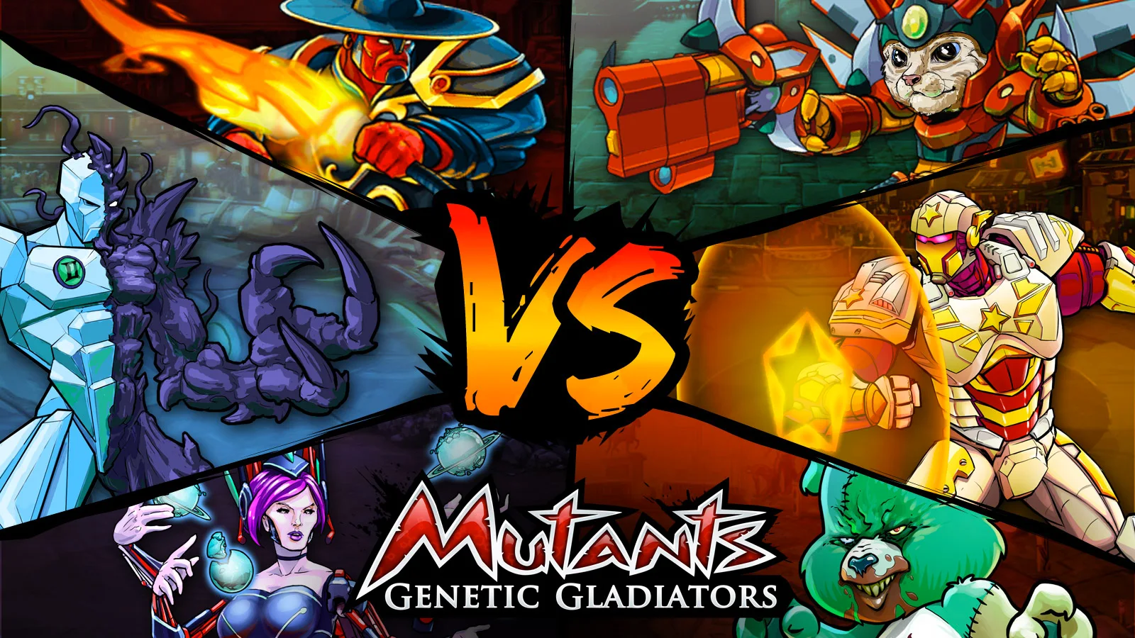Mutants Genetic Gladiators 截图 1