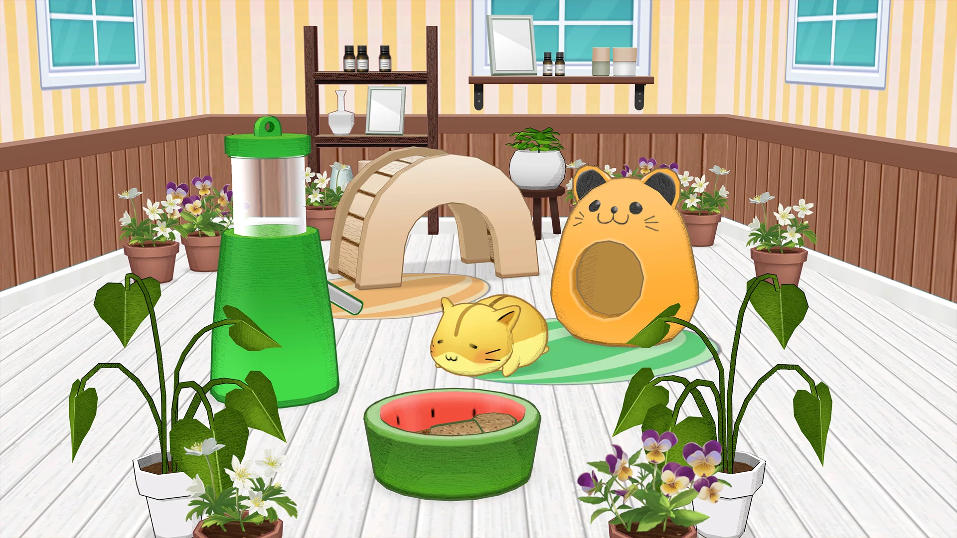 Hamster Life match and home 截图 2
