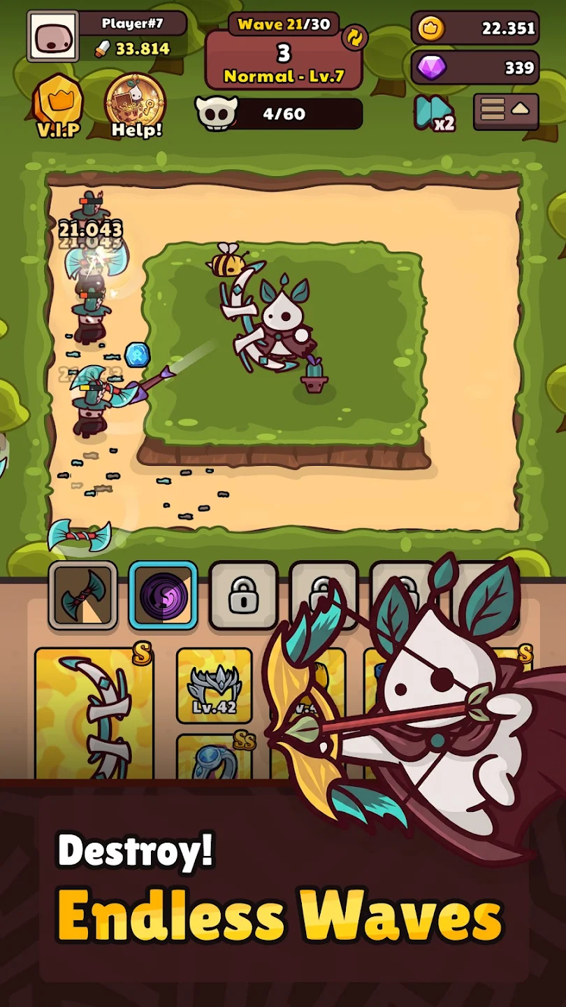 Smith Legend: Idle Rpg TD 截图 1