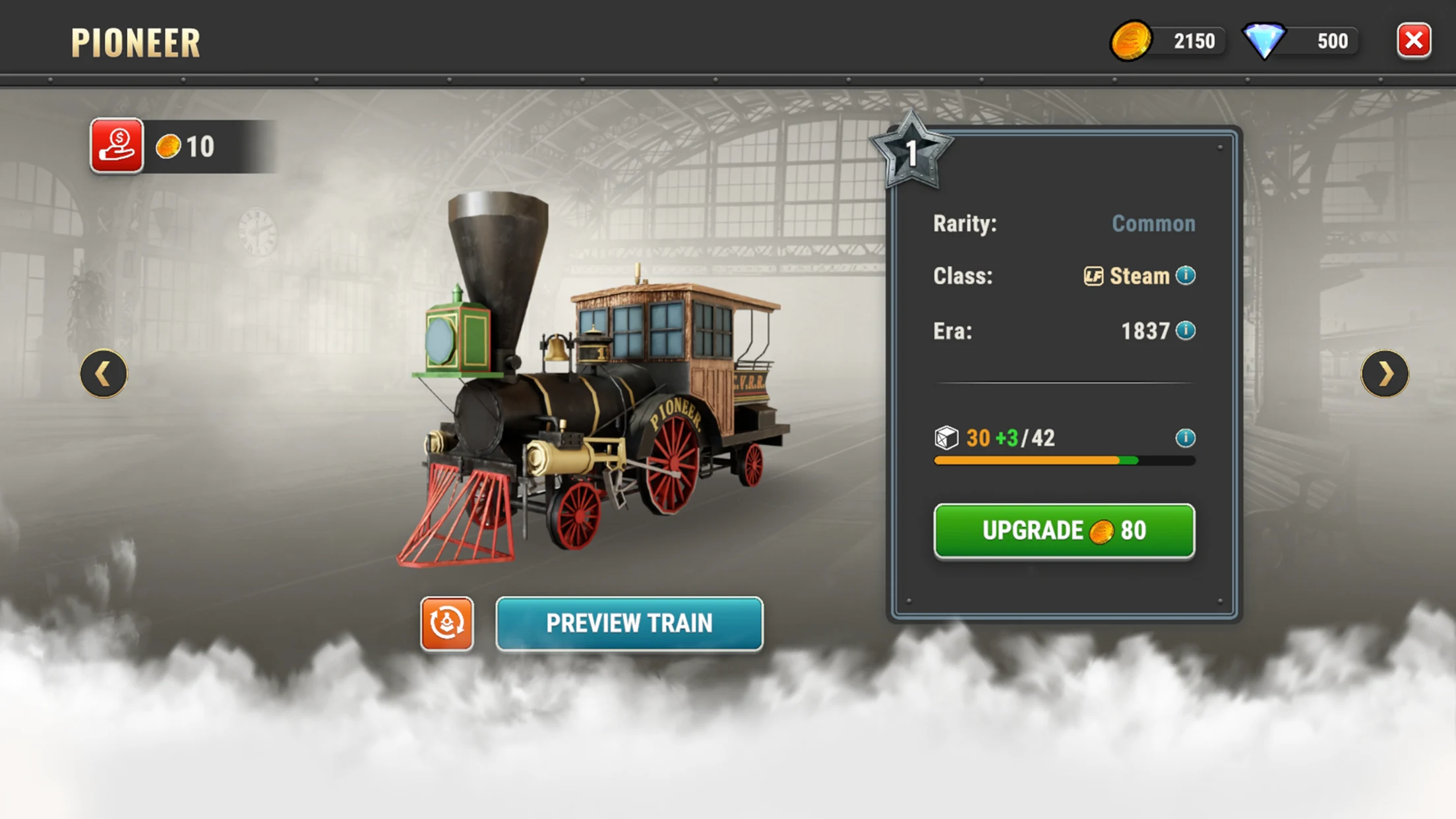 Train King Tycoon: Rail Empire 截图 2
