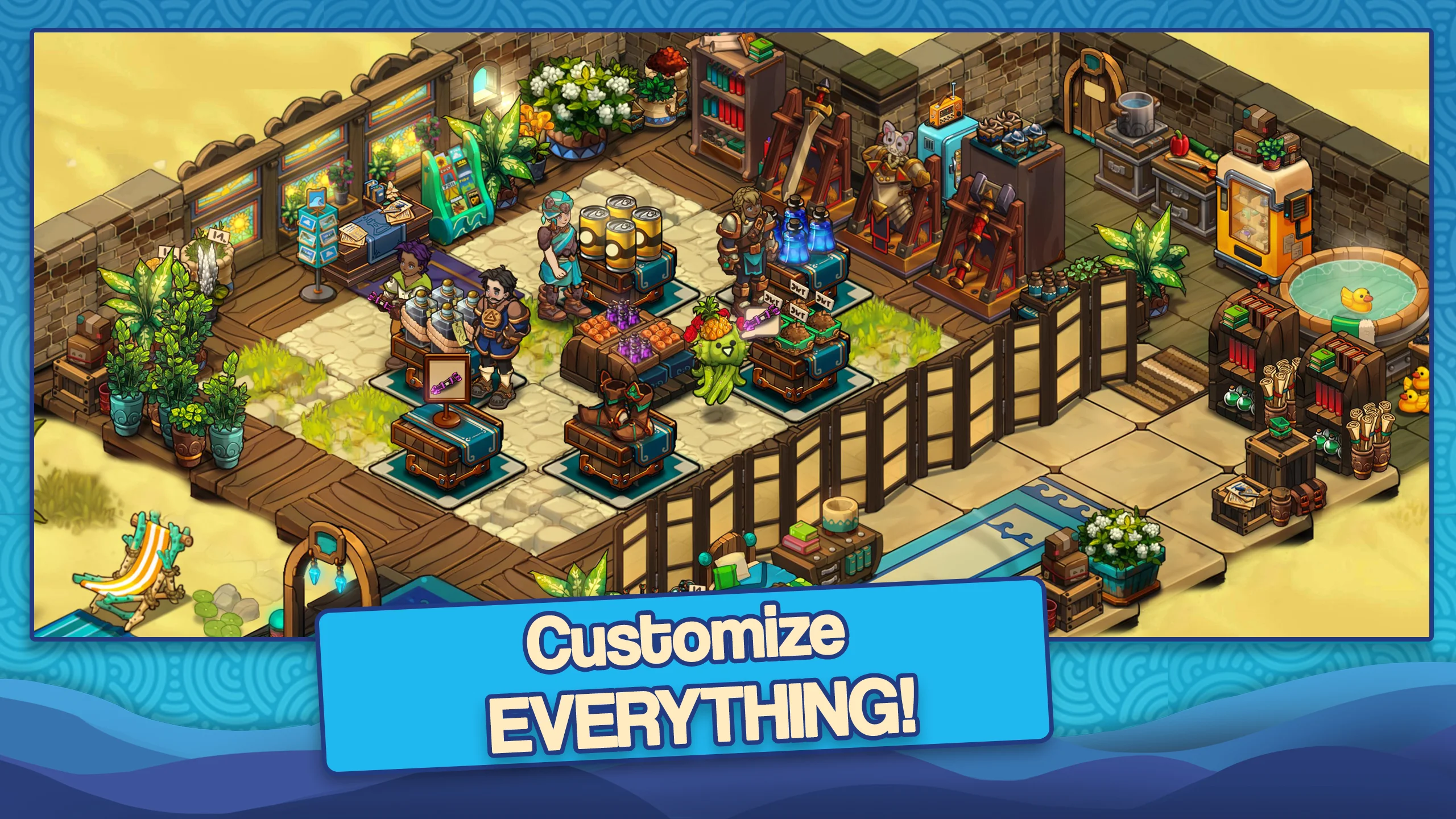 Tiny Shop: Craft & Tycoon 截图 3