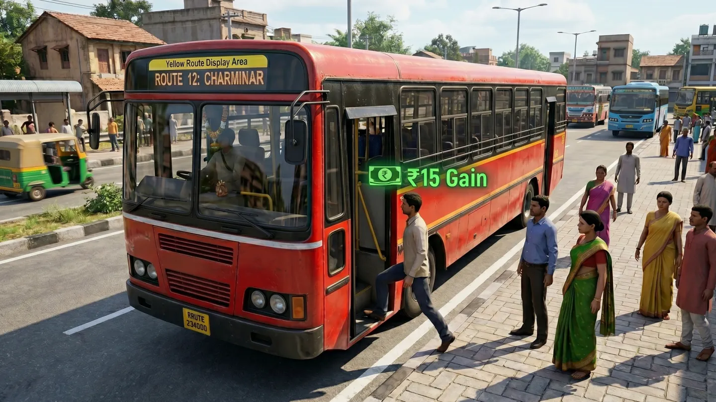 Indian Bus Simulator 截图 2