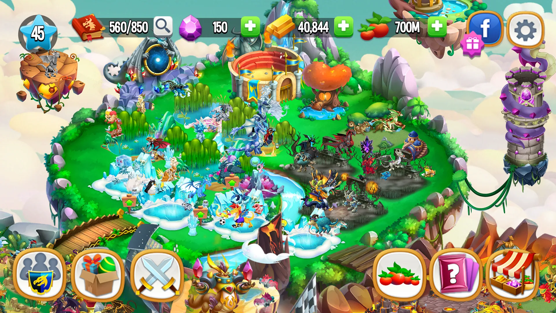 Dragon City: Mobile Adventure 截图 5