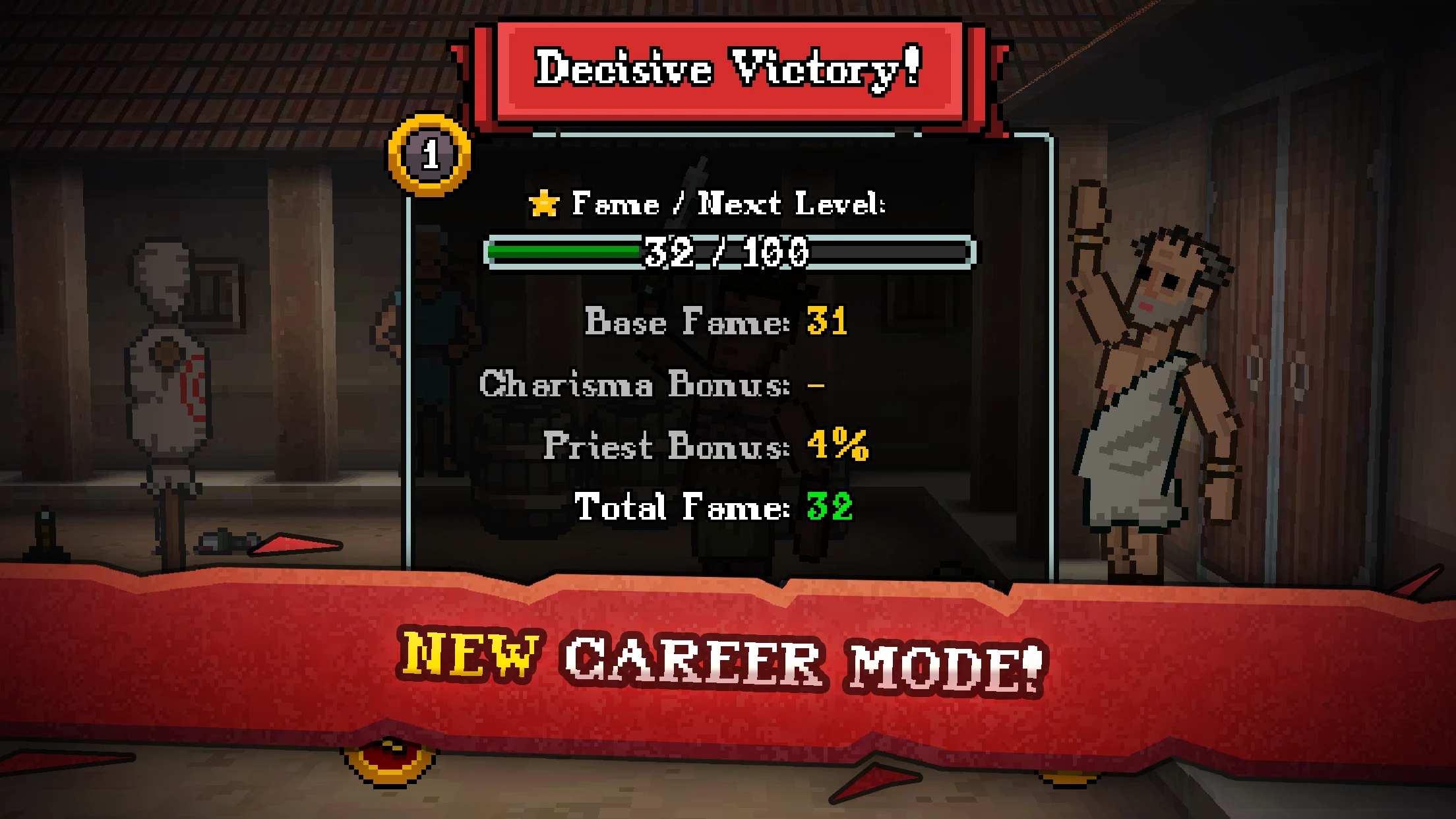 Gladihoppers - Gladiator Fight 截图 2