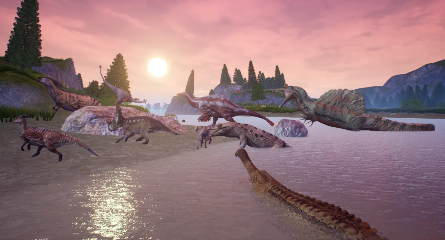 The Cursed Dinosaur Isle: Game 截图 6