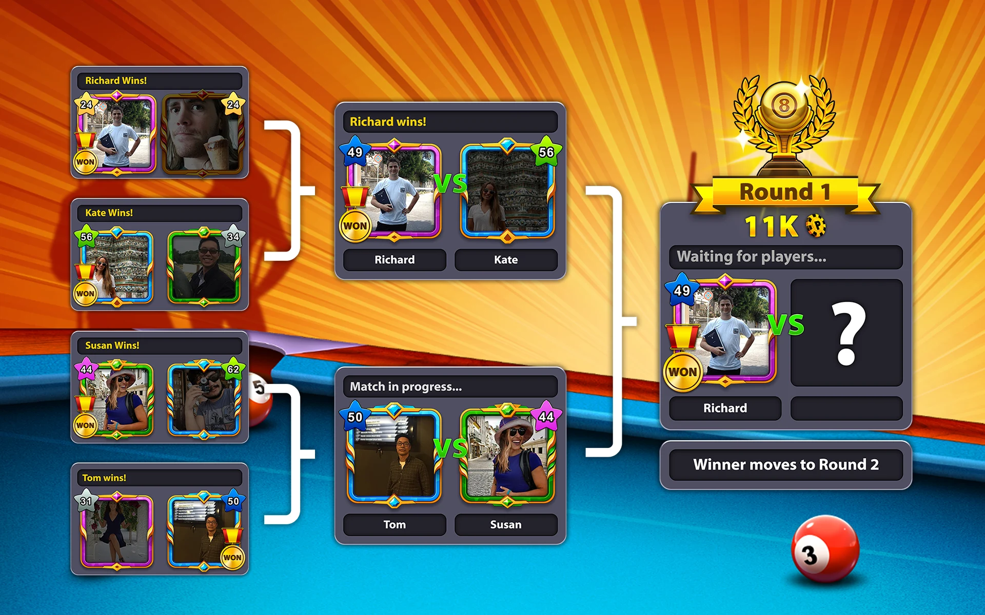 8 Ball Pool 截图 11