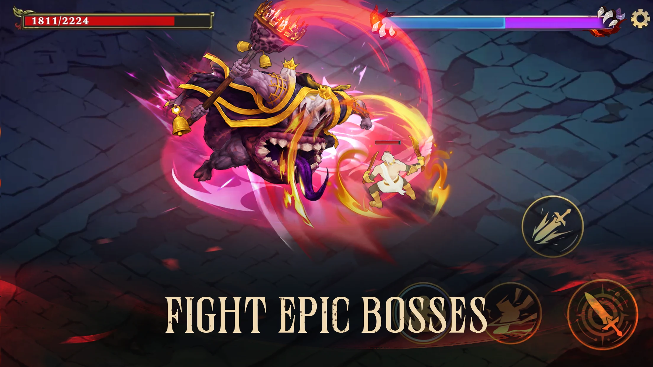 God Rivals: RPG Roguelike 截图 5