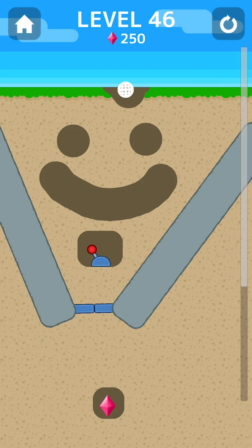 Dig it your way! - Ballz Cave 截图 2