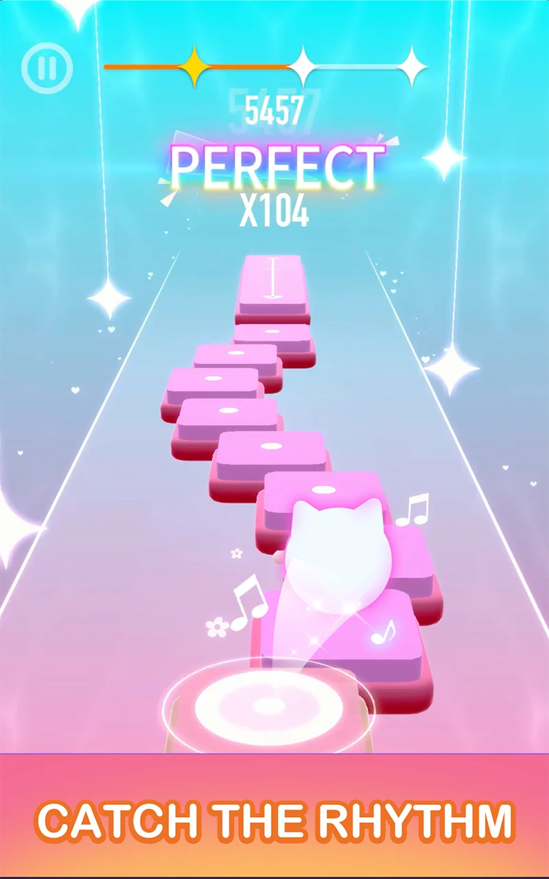 Dancing Cats: 猫咪梦幻钢琴块音乐游戏 截图 9