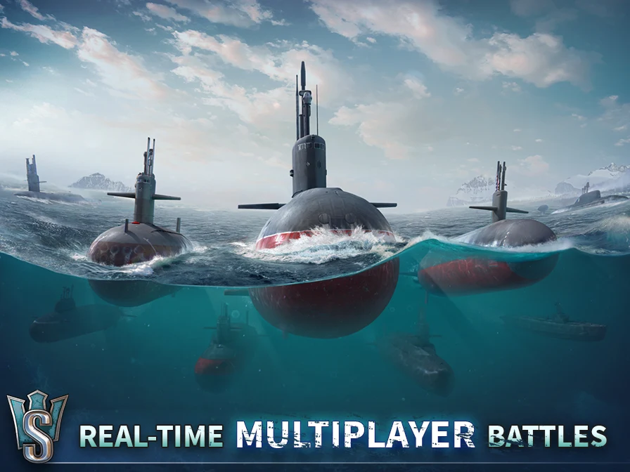 WORLD of SUBMARINES: Navy PvP 截图 12