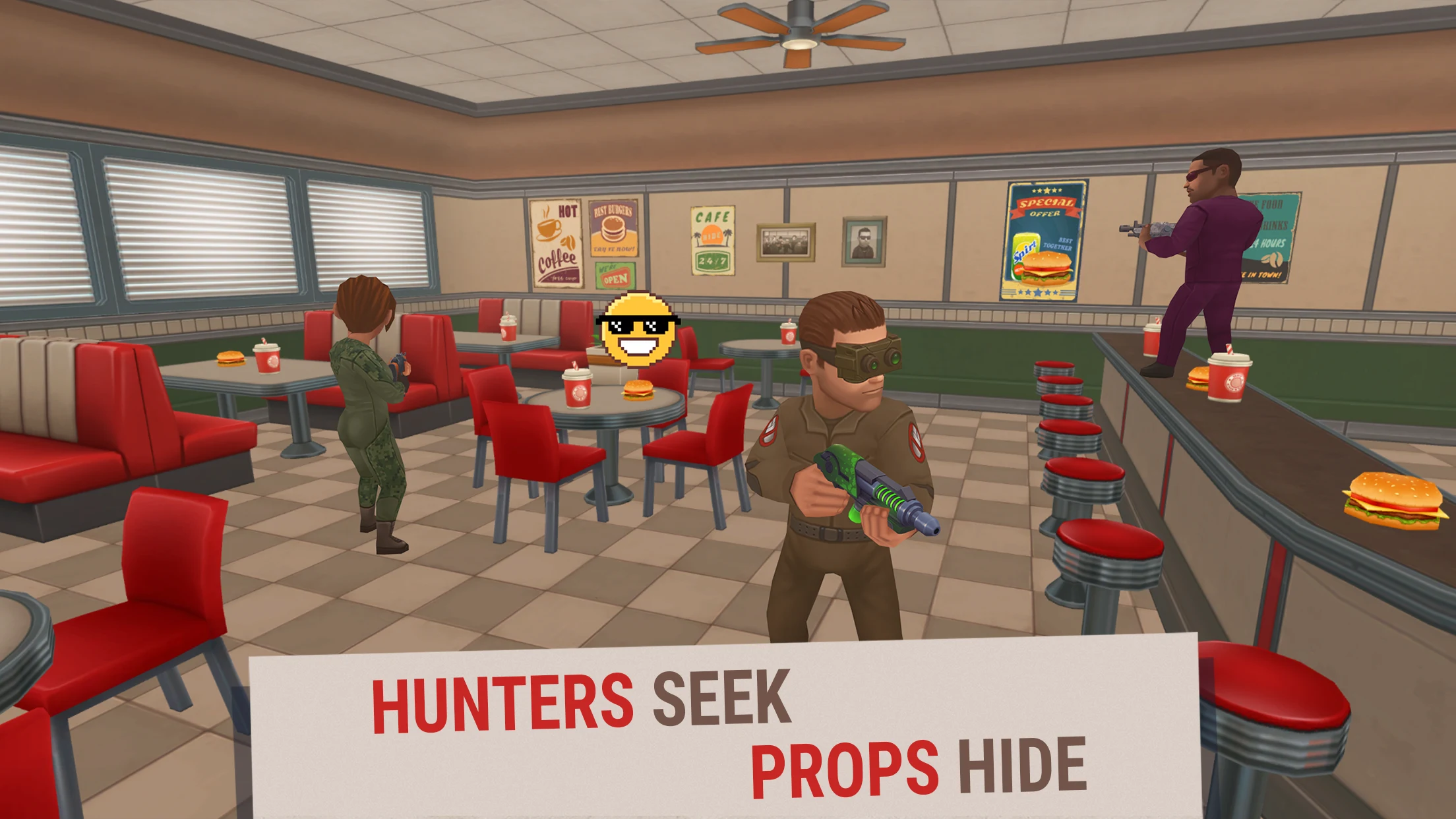 Hide Online: Prop Hunt 截图 2