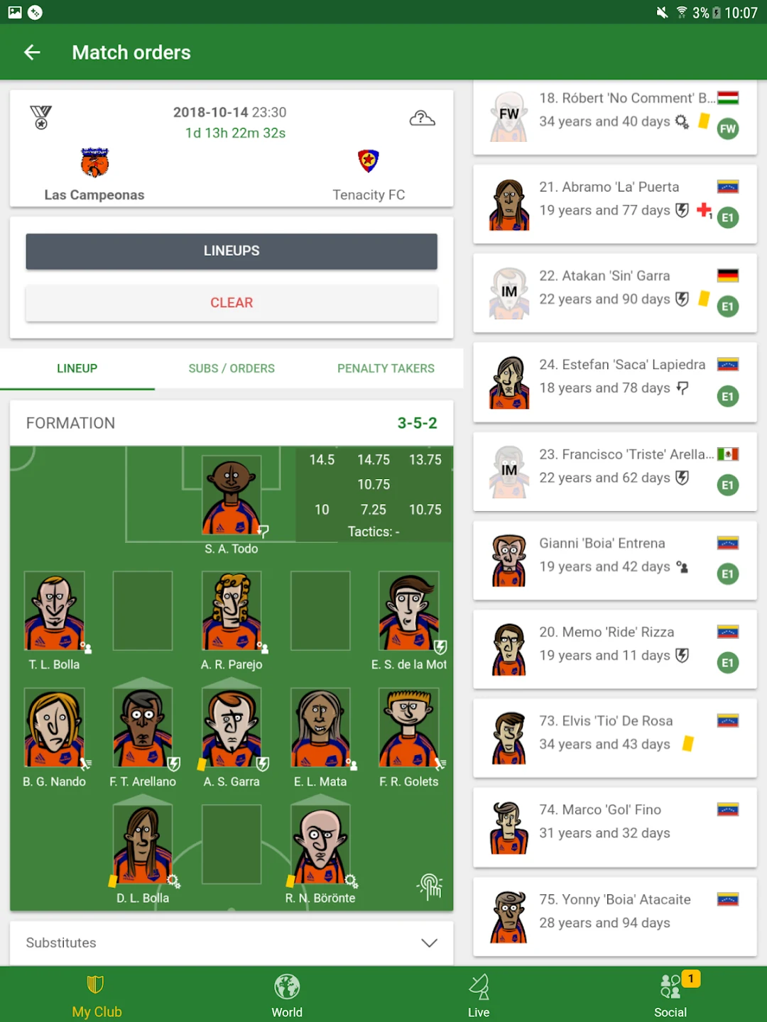Hattrick Football Manager Game 截图 12