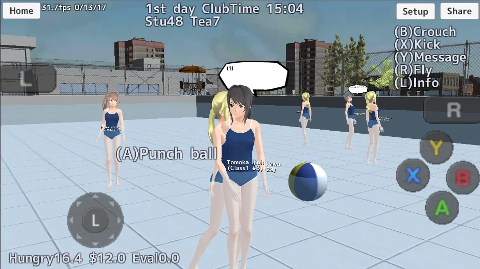 School Girls Simulator 截图 12