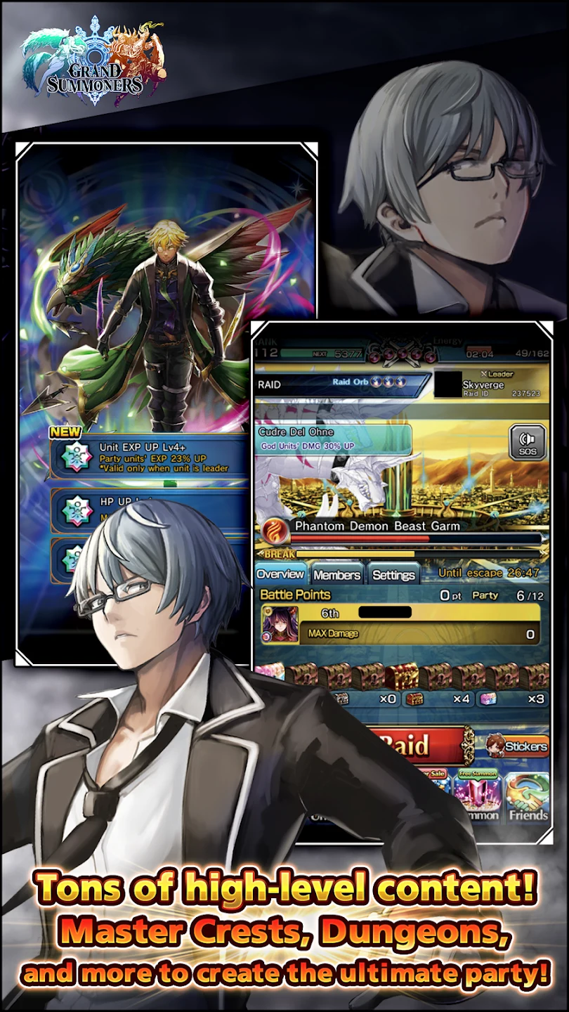 Grand Summoners - Anime RPG 截图 8