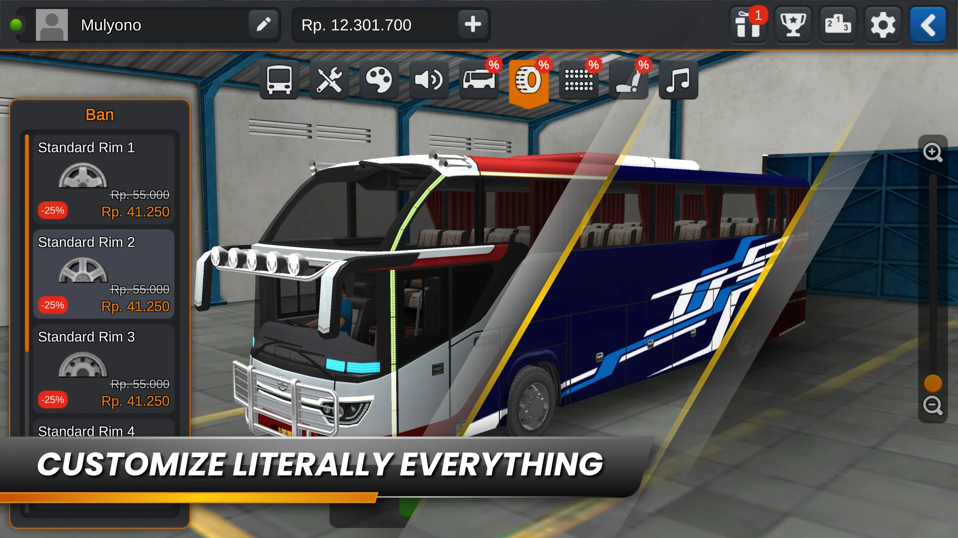 Bus Simulator Indonesia 截图 3
