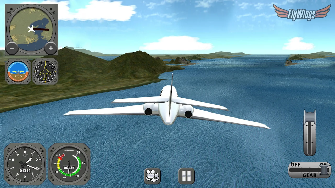 Flight Simulator 2013 FlyWings 截图 1