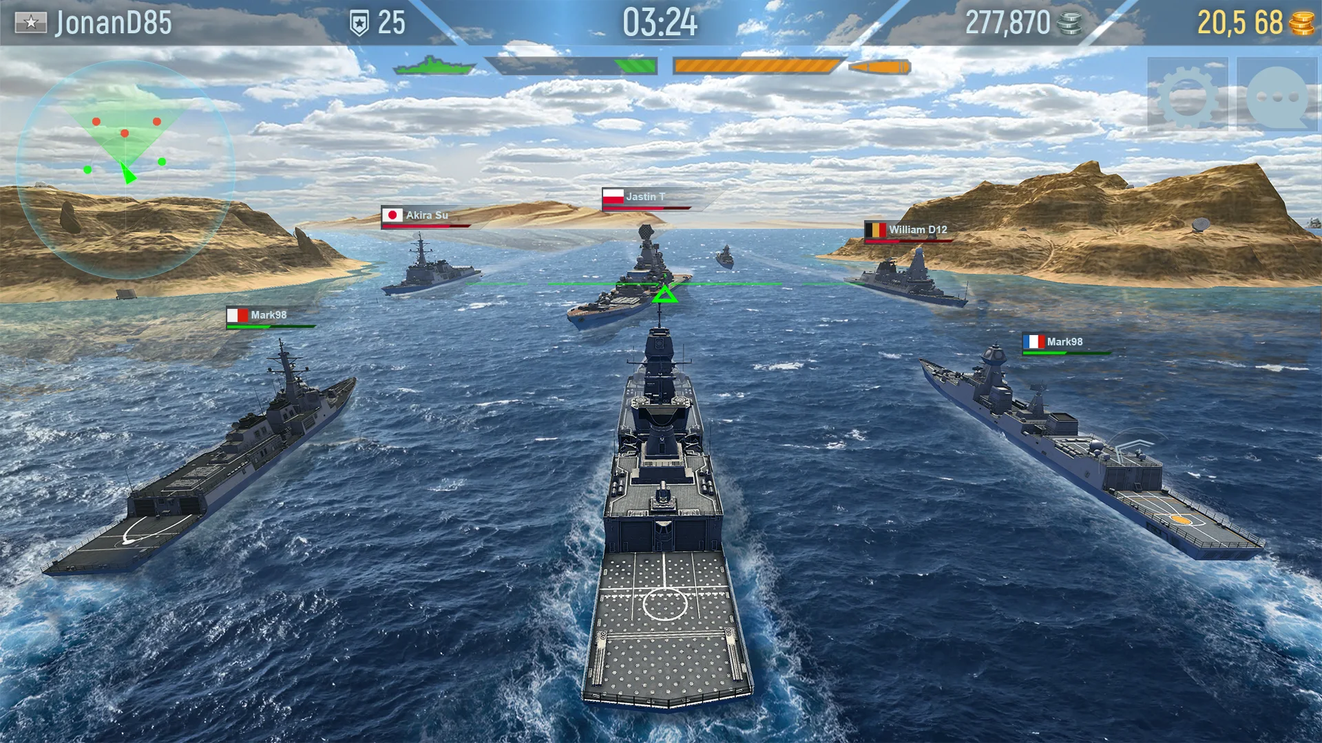 Naval Armada: 现代战舰 截图 9