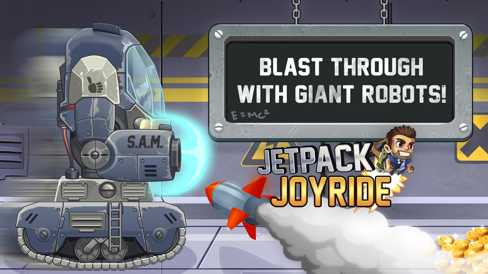 Jetpack Joyride - 疯狂喷气机 截图 6