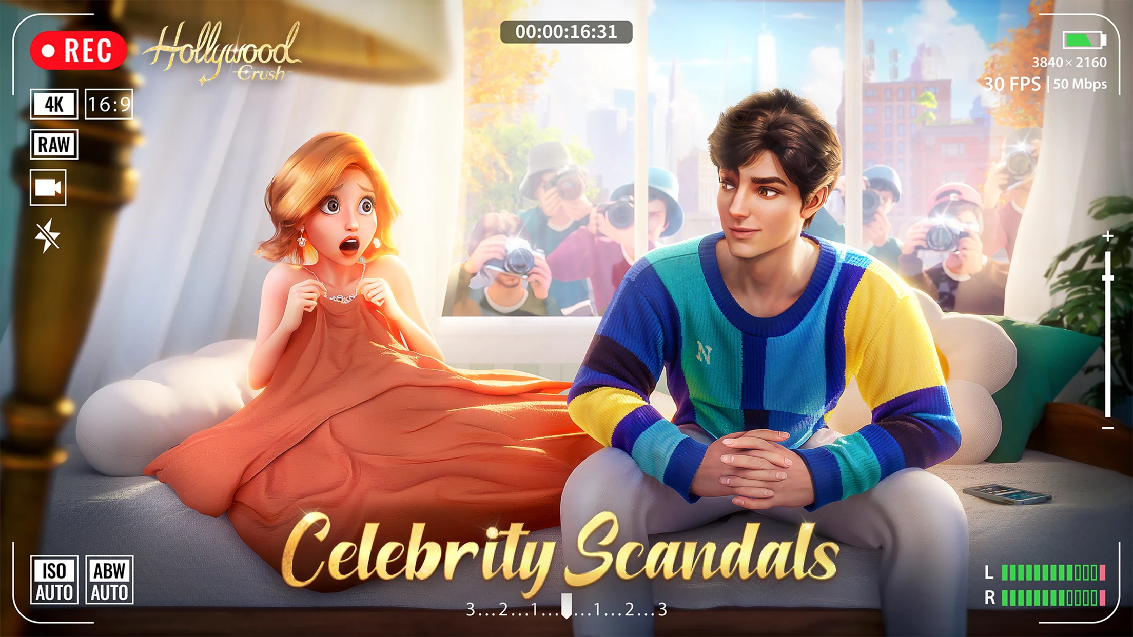 Hollywood Crush: Match3 puzzle 截图 10