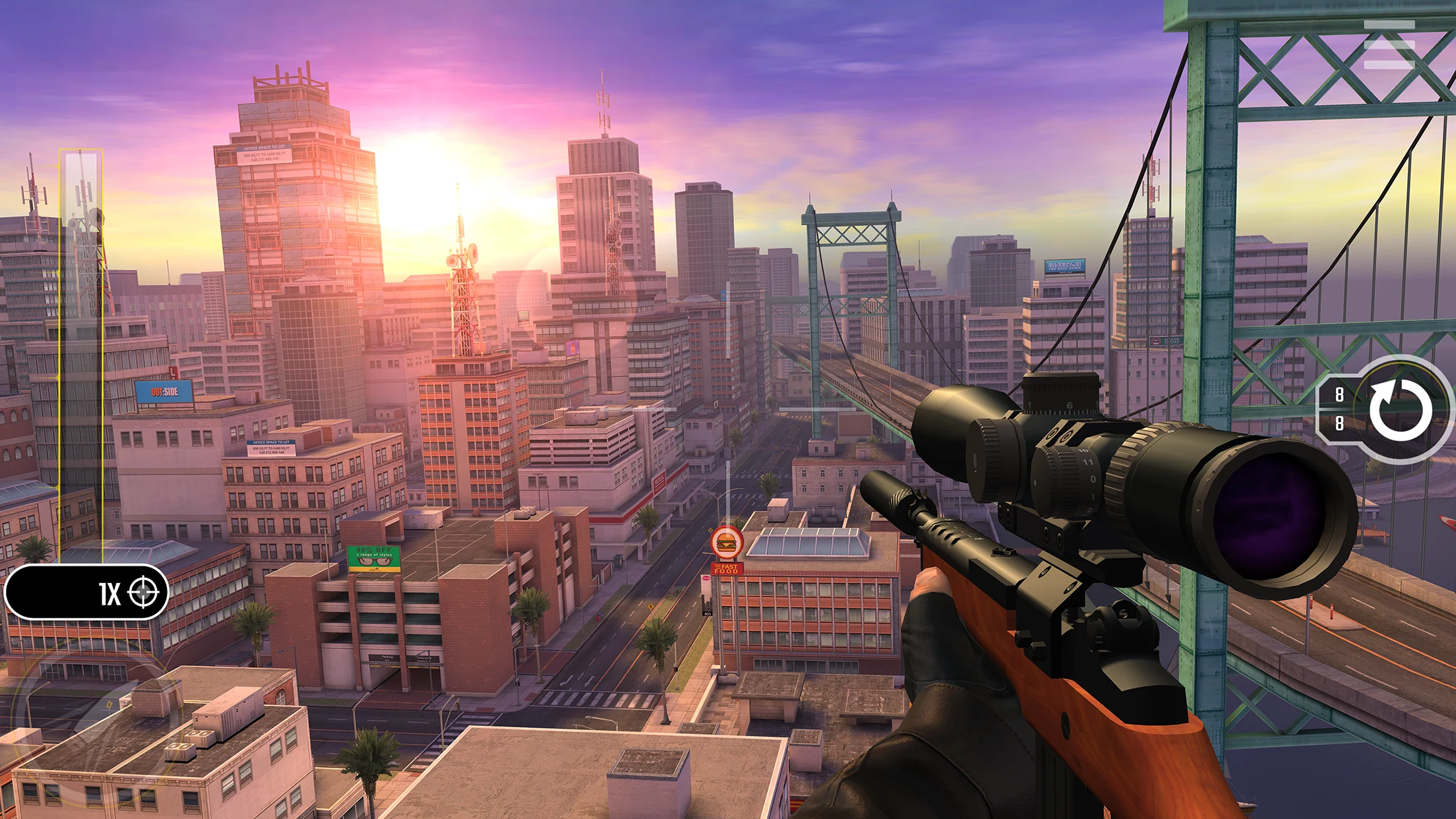 Pure Sniper: Gun Shooter Games 截图 3