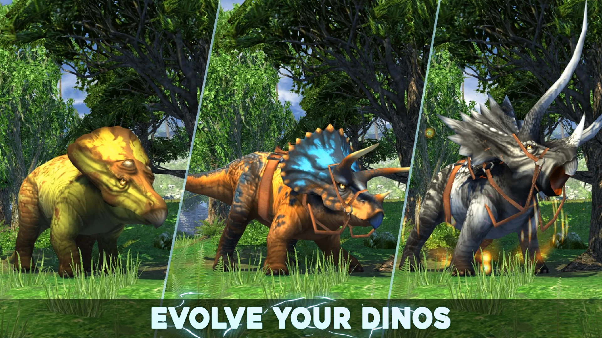 Dino Tamers - Jurassic MMO 截图 1