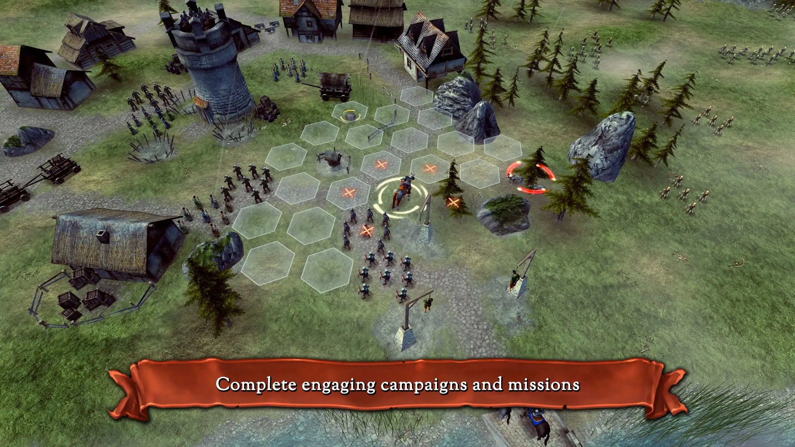 Hex Commander: Fantasy Heroes 截图 5