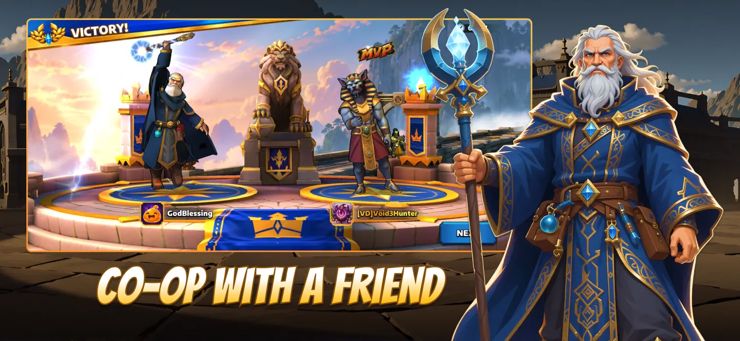 Blitz of Battle: 2v2 MOBA 截图 13