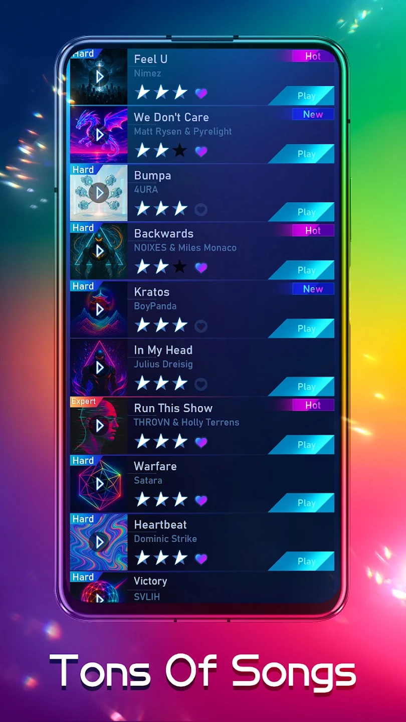 Piano Fire: Edm 音乐钢琴游戏 截图 2