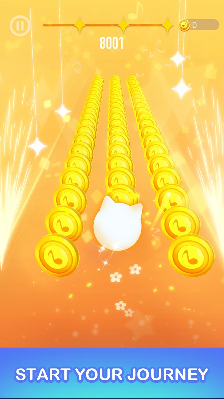 Dancing Cats: 猫咪梦幻钢琴块音乐游戏 截图 5